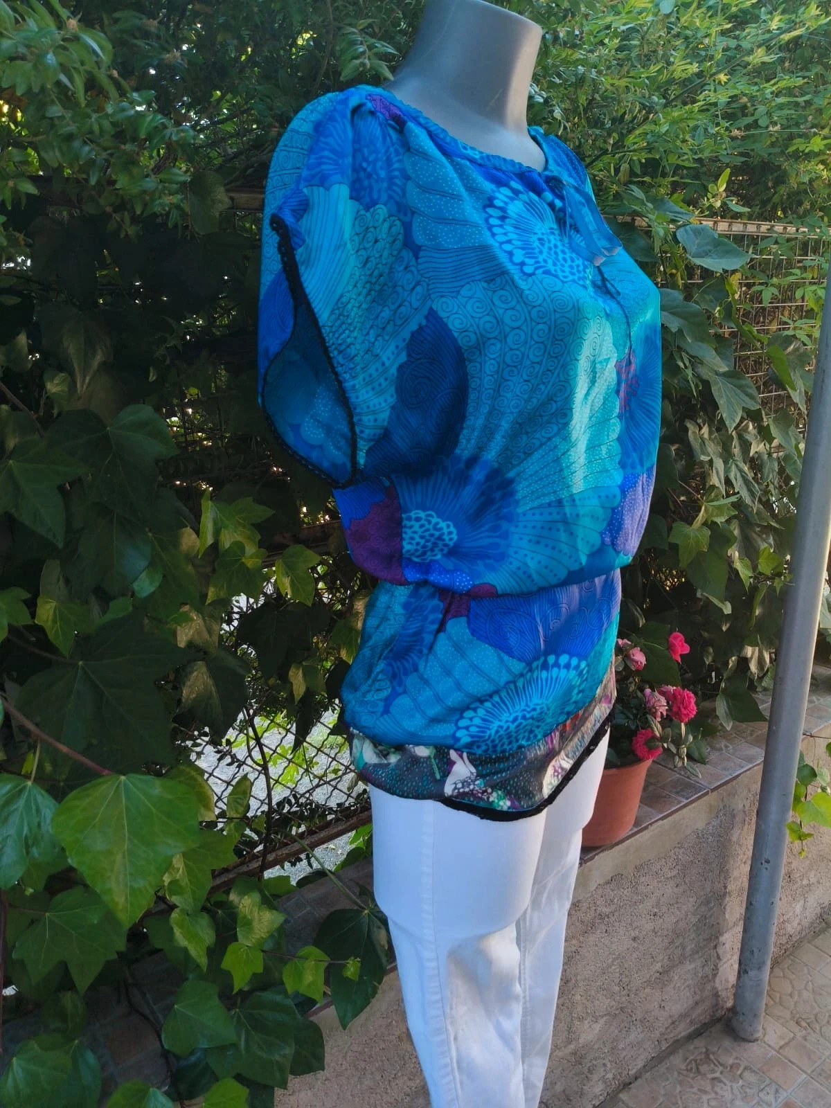 Precioso top original de la icónica marca Custo Barcelona – Custo Barcelona – taille S / 36 / 8 4