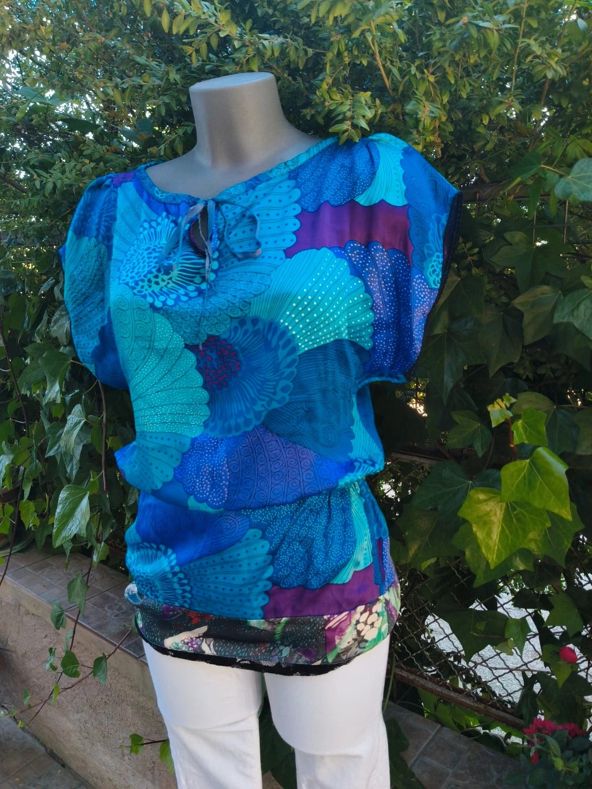 Precioso top original de la icónica marca Custo Barcelona – Custo Barcelona – taille S / 36 / 8 3