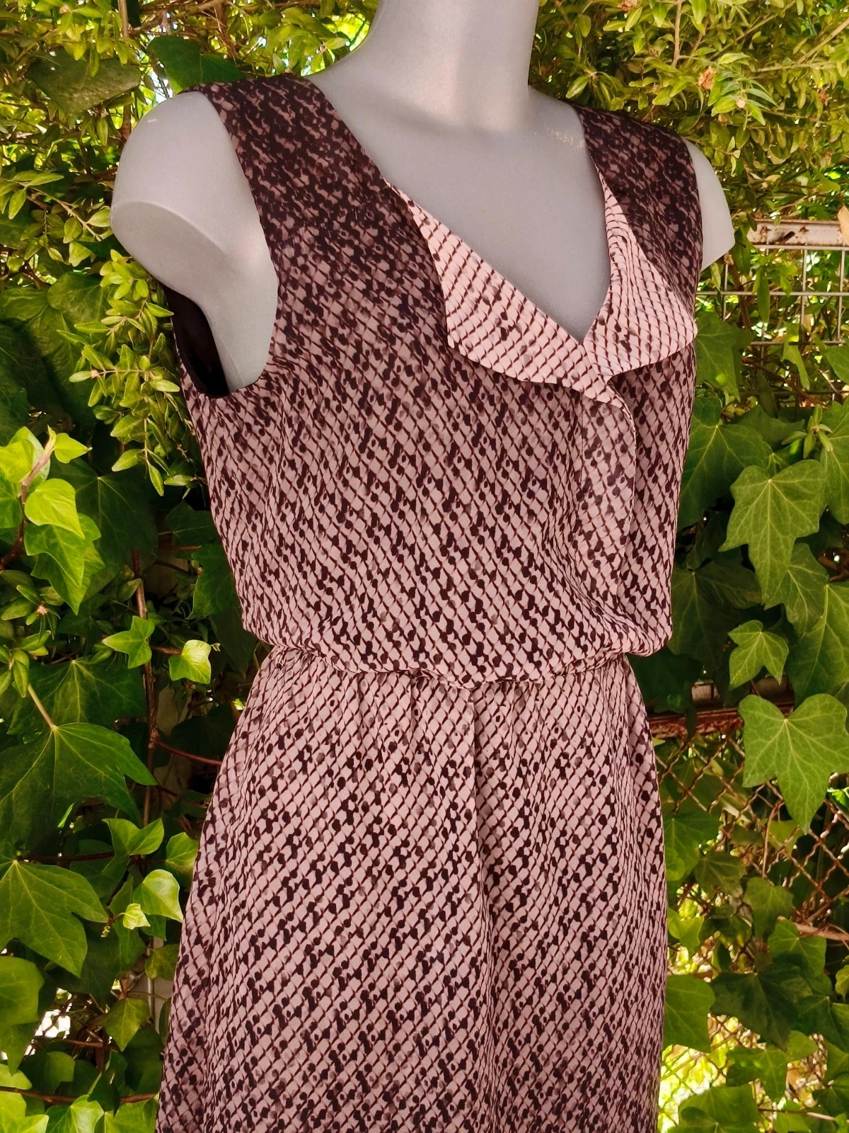 Vestido BURTON of London con estampado geométrico y cintura elástica 🌈 – BURTON of London – taille M / 38 / 10 3
