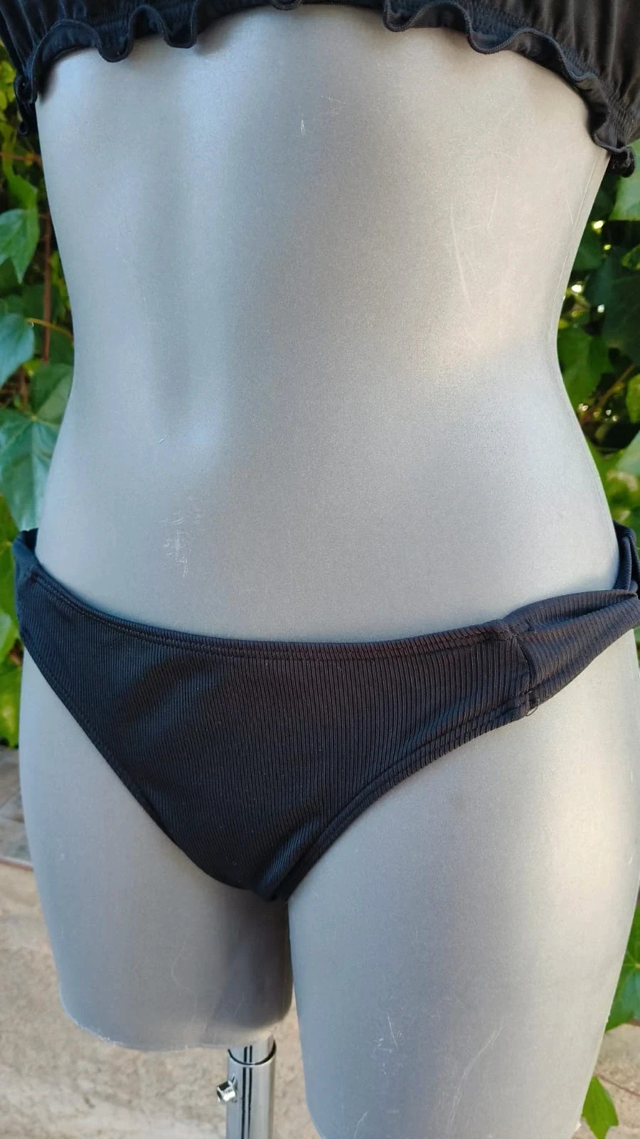 Bikini Negro Texturizado - Conjunto 2 Piezas 🌈 – Local – taille XL / 42 / 14 3