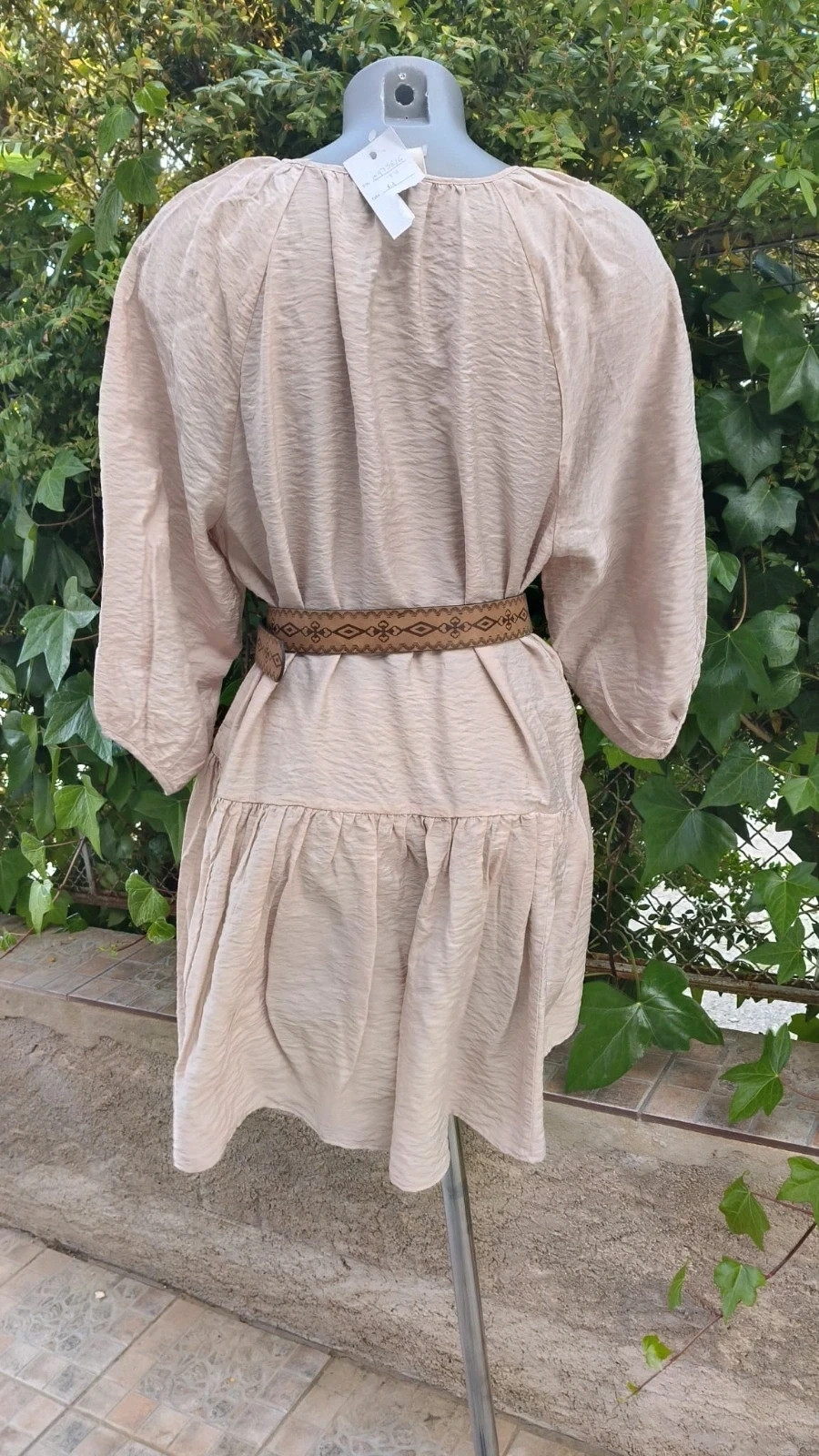 Vestido Boho H&M - Beige Rosado (Talla M) 🌈 – H&M – taille M / 38 / 10 5