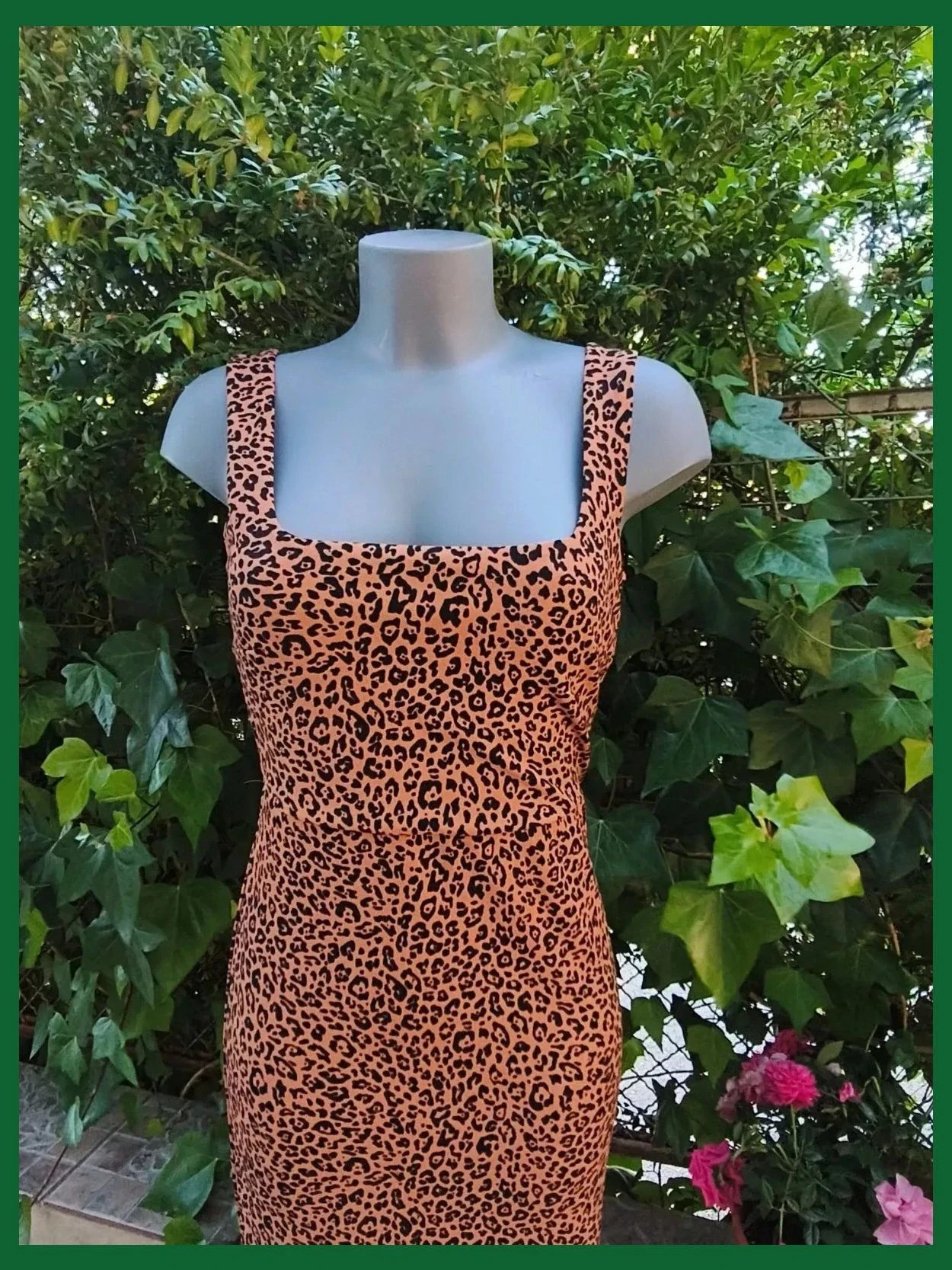 Vestido Ajustado de Leopardo - H&M (Talla S) 🌈 – H&M – taille S / 36 / 8 2