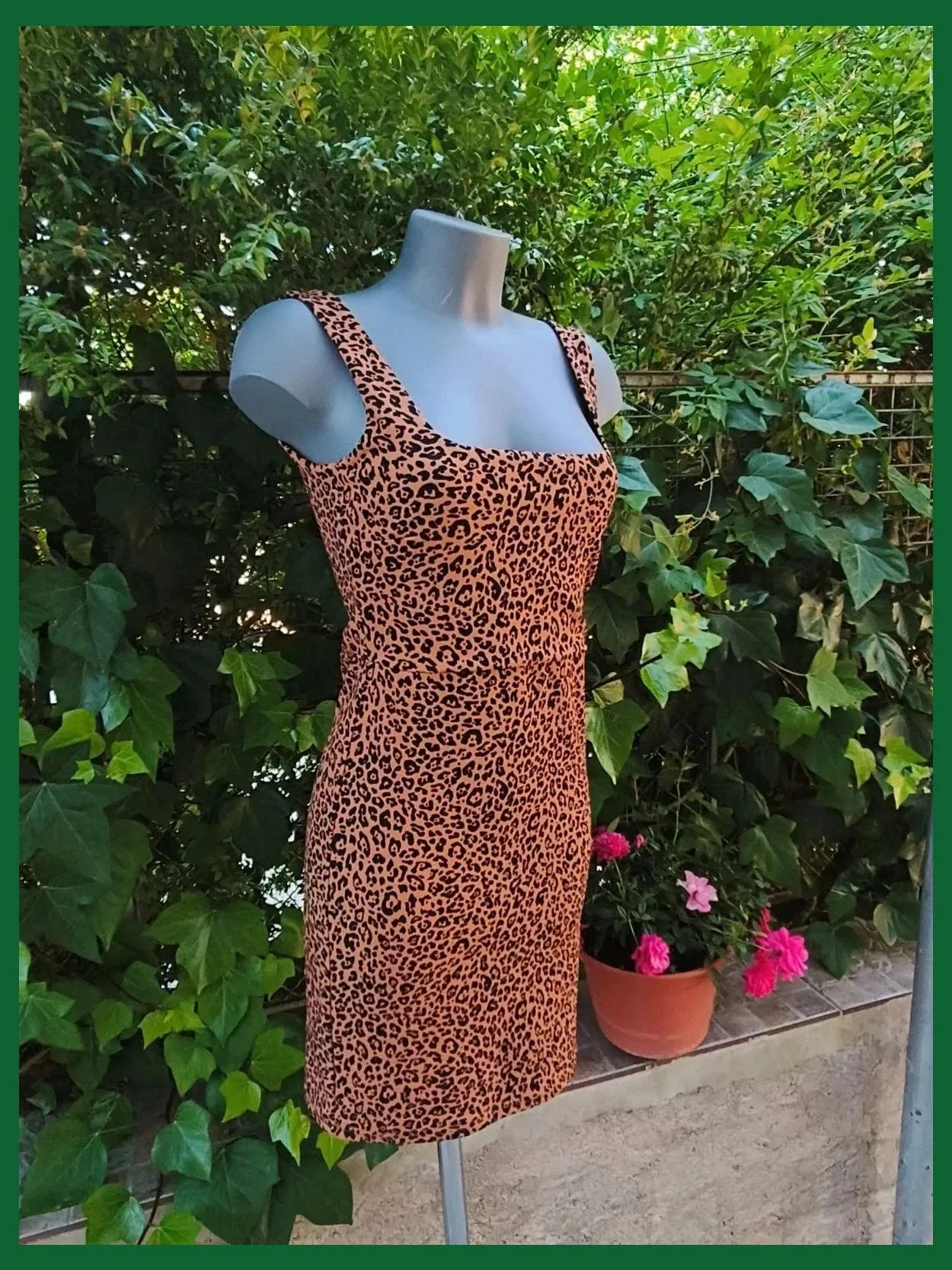 Vestido Ajustado de Leopardo - H&M (Talla S) 🌈 – H&M – taille S / 36 / 8 4