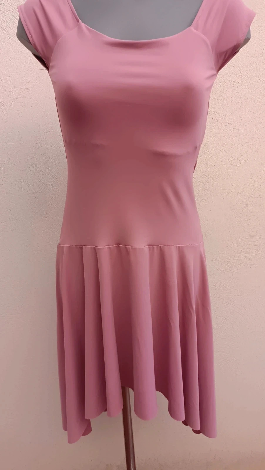 Vestido Midi Ajustado Zara - Rosa Palo 🌈 – Zara – taille L / 40 / 12 3