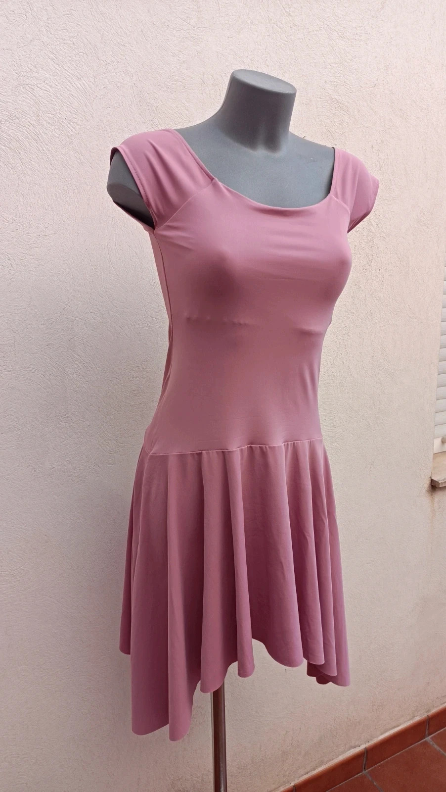 Vestido Midi Ajustado Zara - Rosa Palo 🌈 – Zara – taille L / 40 / 12 4