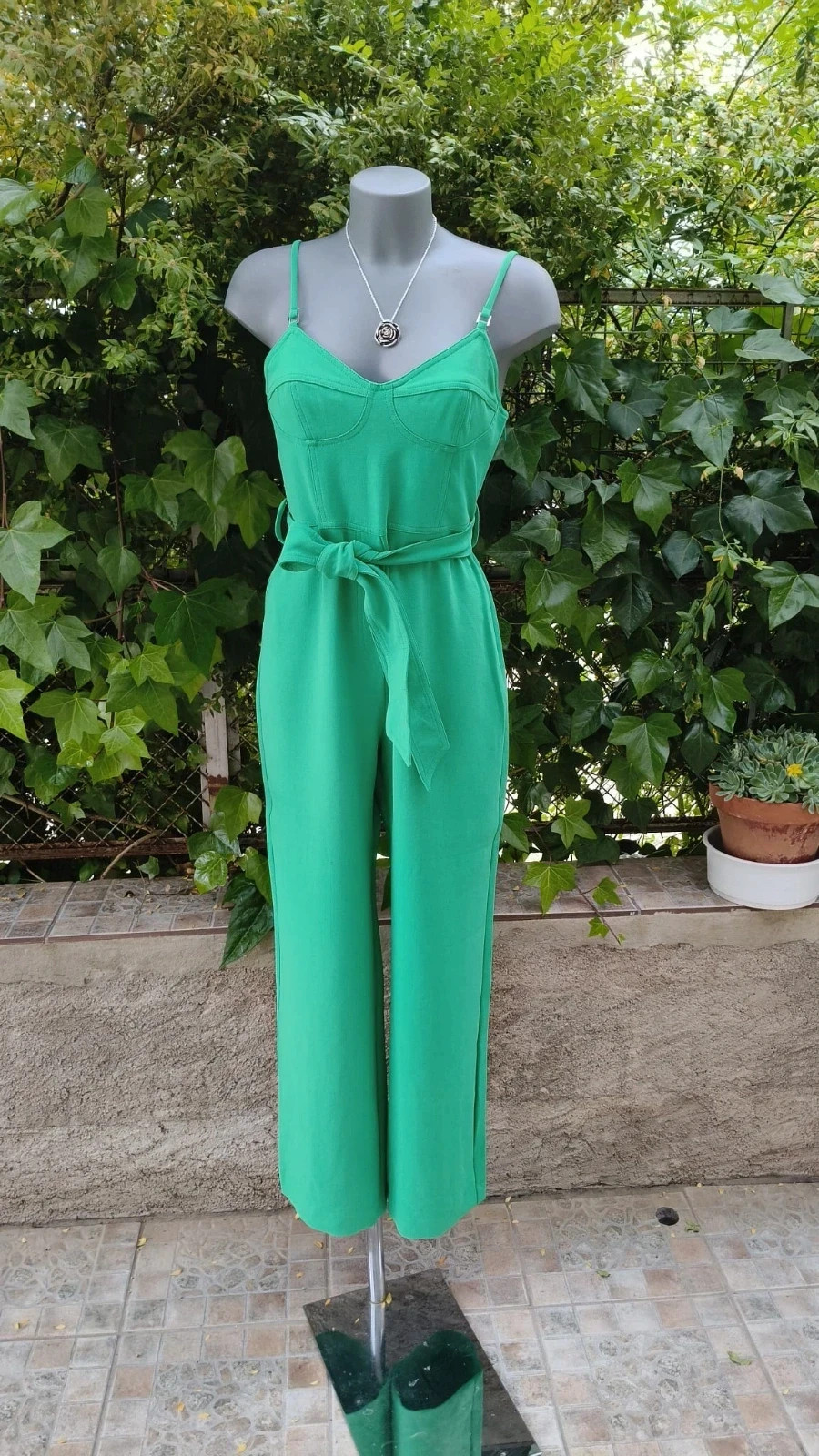 Mono Largo Mango - Verde Vibrante (Talla M) 🌈 – MNG – taille M / 38 / 10 2