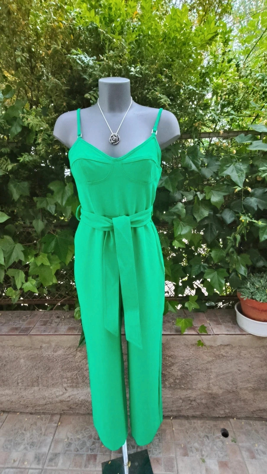 Mono Largo Mango - Verde Vibrante (Talla M) 🌈