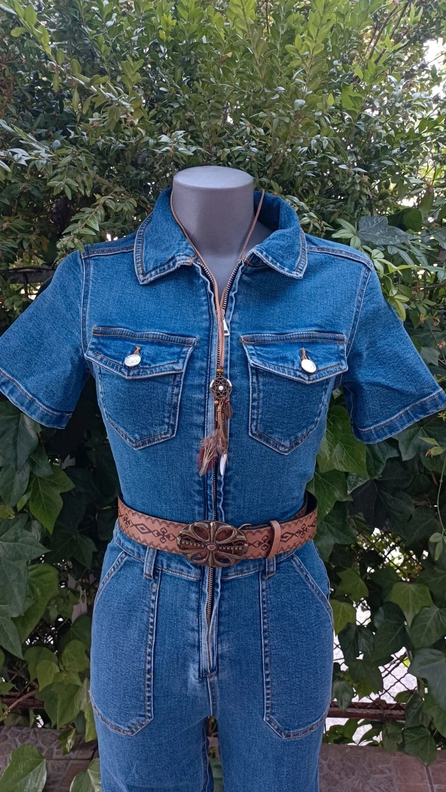Mono Vaquero boho Stradivarius (Talla XS) 🌈 – Stradivarius – taille XS / 34 / 6 5
