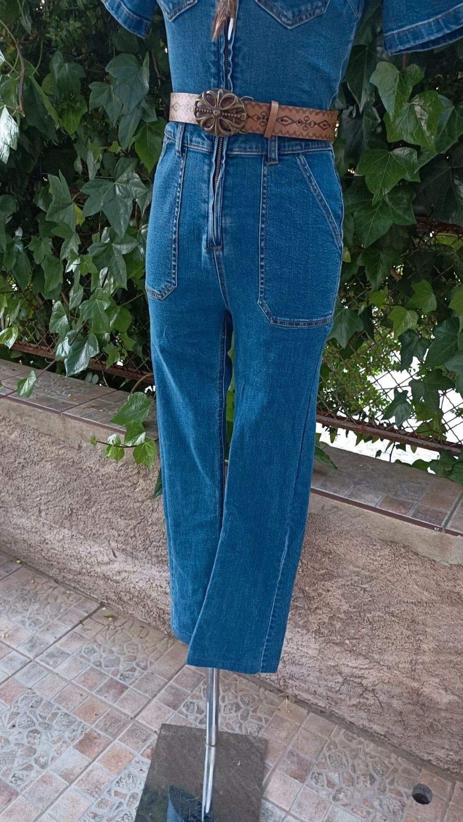 Mono Vaquero boho Stradivarius (Talla XS) 🌈 – Stradivarius – taille XS / 34 / 6 4