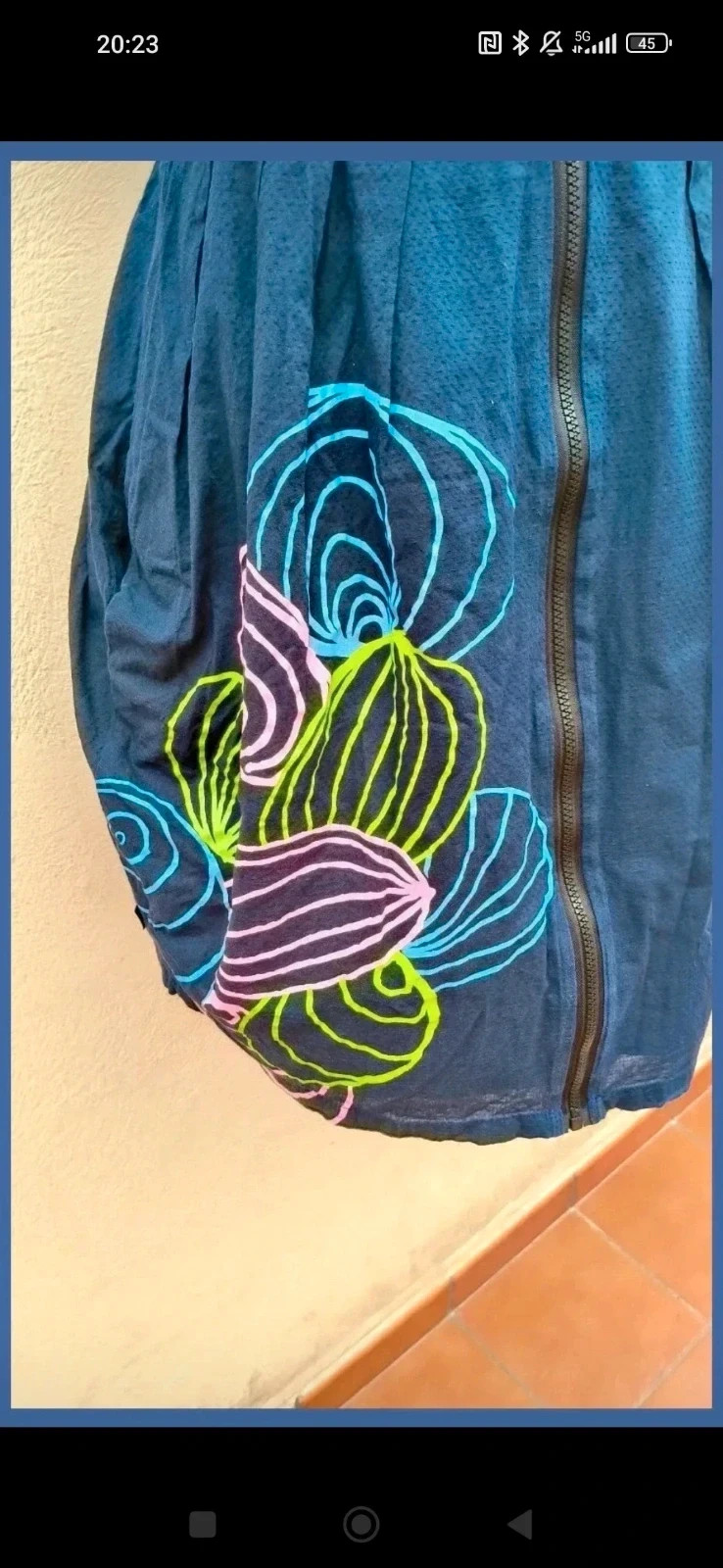 Vestido azul marino con cremallera frontal Titis - Talla M 🌈 – Titis – taille M / 38 / 10 5