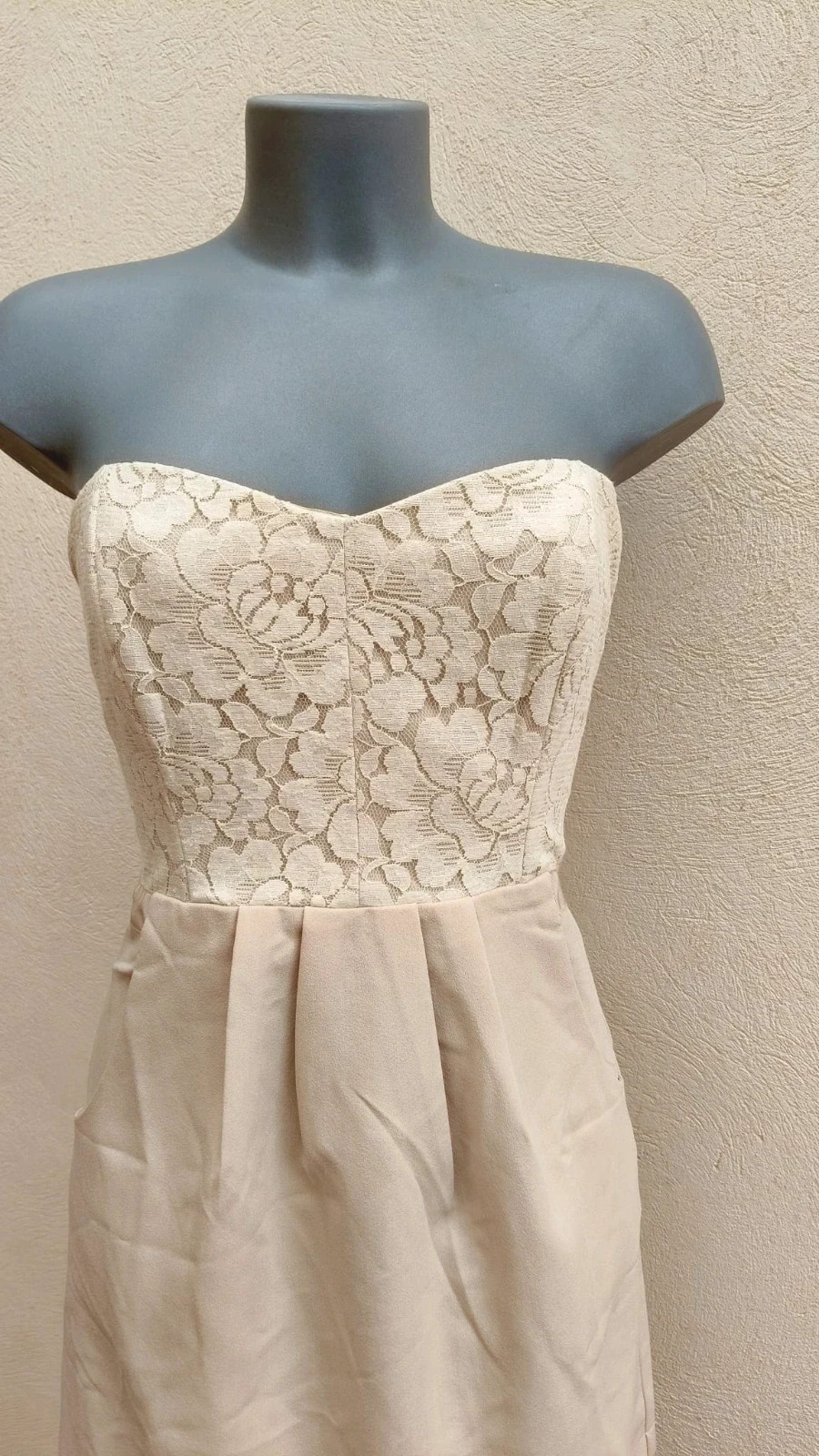 Minivestido de Encaje Palabra de Honor - ICHI (Talla M) 🌈 – ICHI – taille S / 36 / 8 3