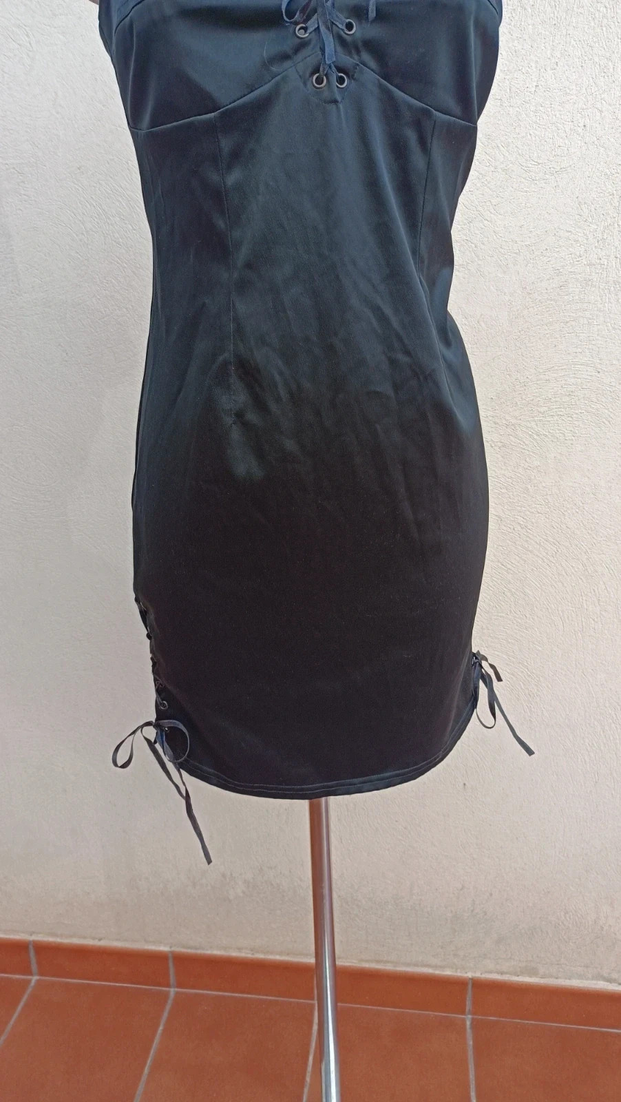 Vestido Mini Negro Estilo Gótico/Coquette - BAY 🌈 – Bay – taille L / 40 / 12 5