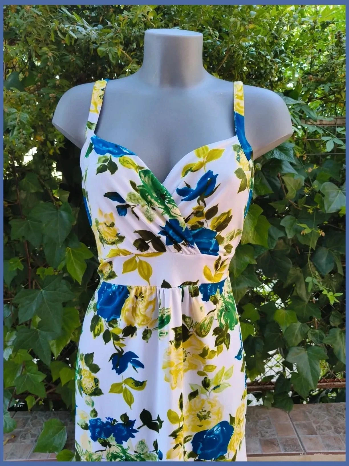 Vestido Midi Playero de Flores - Talla M 🌈 – La Boutique – taille M / 38 / 10 3