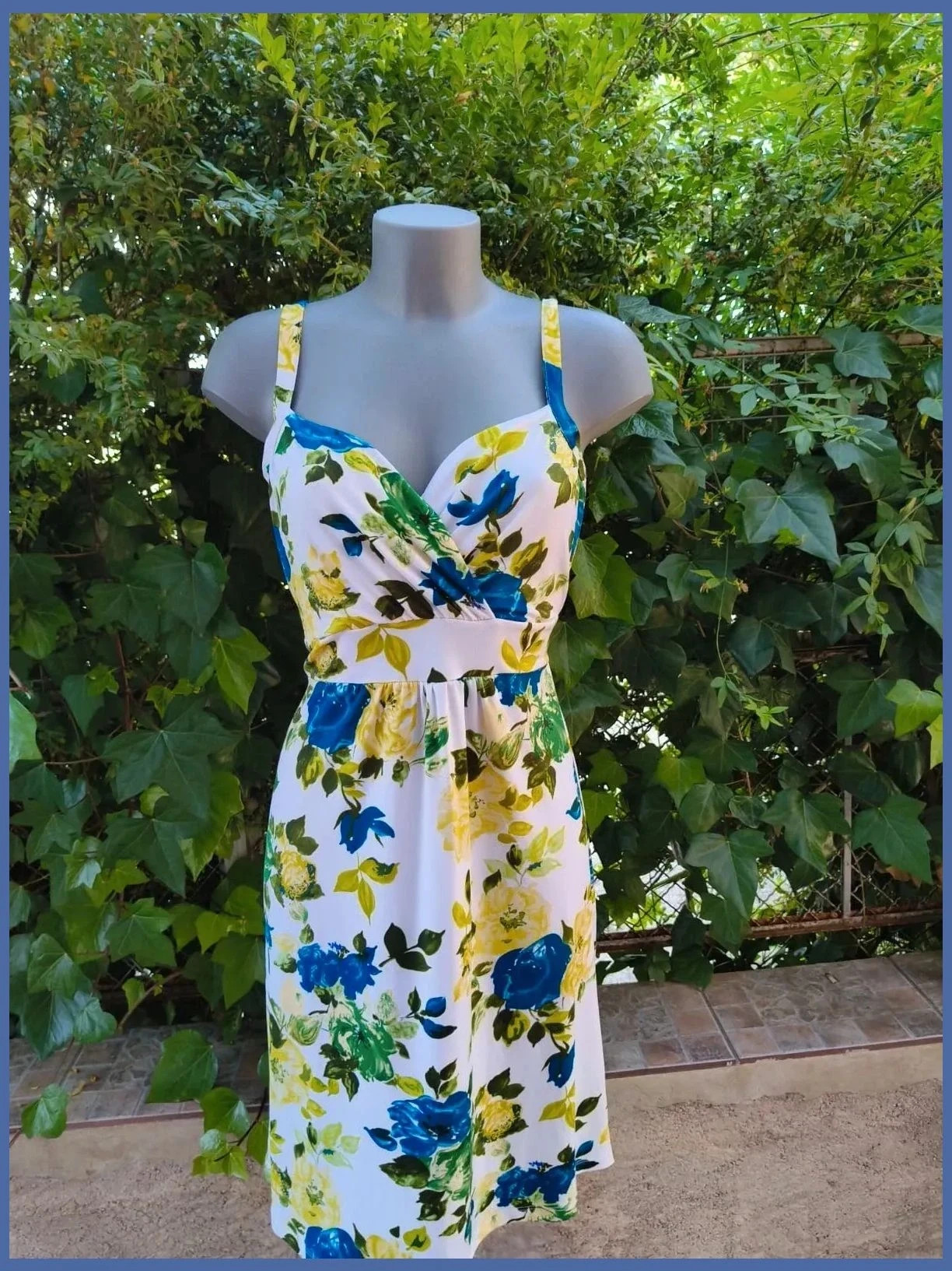Vestido Midi Playero de Flores - Talla M 🌈 – La Boutique – taille M / 38 / 10 2