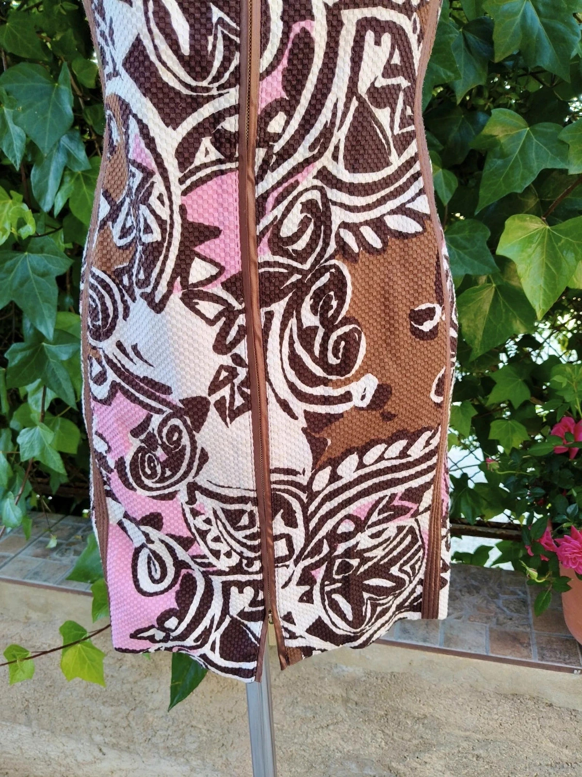 Vestido corto estampado Roberto Verino – Roberto Verino – taille S / 36 / 8 5
