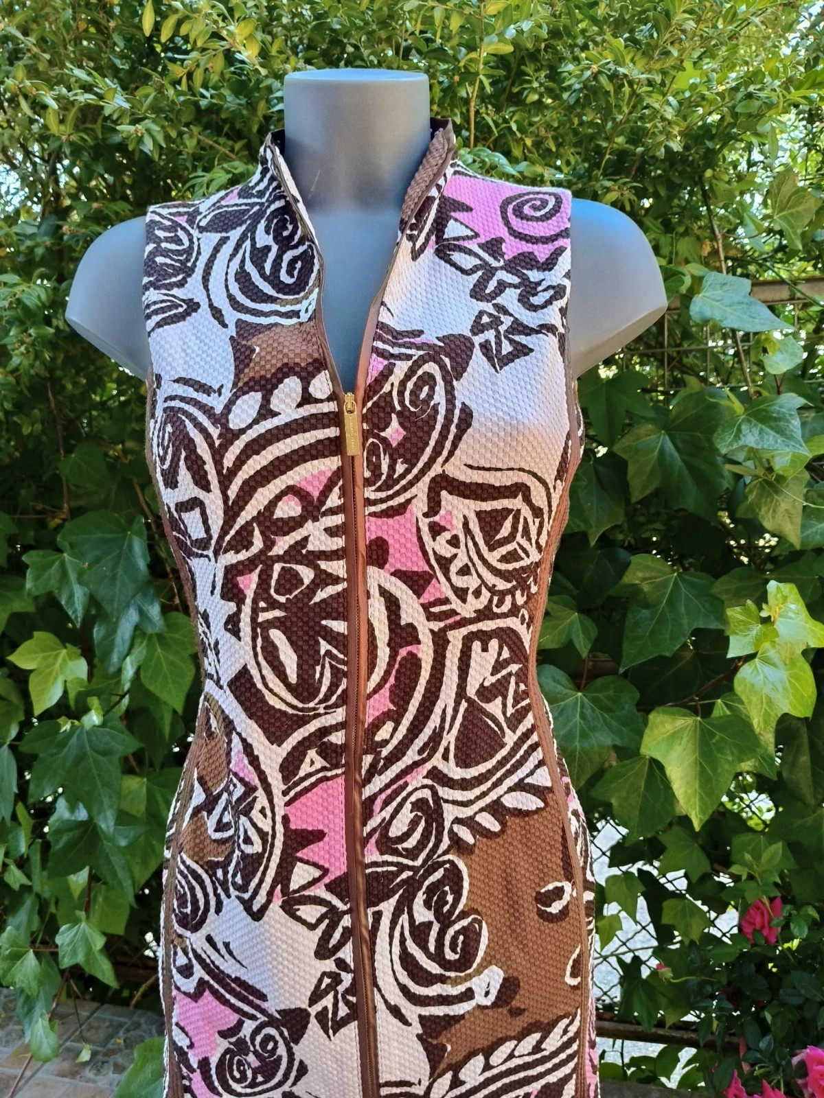 Vestido corto estampado Roberto Verino – Roberto Verino – taille S / 36 / 8 4