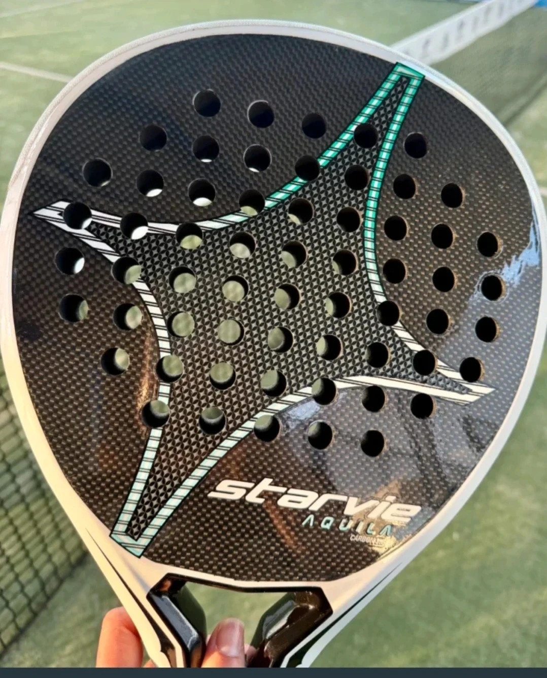 Pala de pádel Starvie Aquila Carbon 3K 🌈 – STAR VIE 3