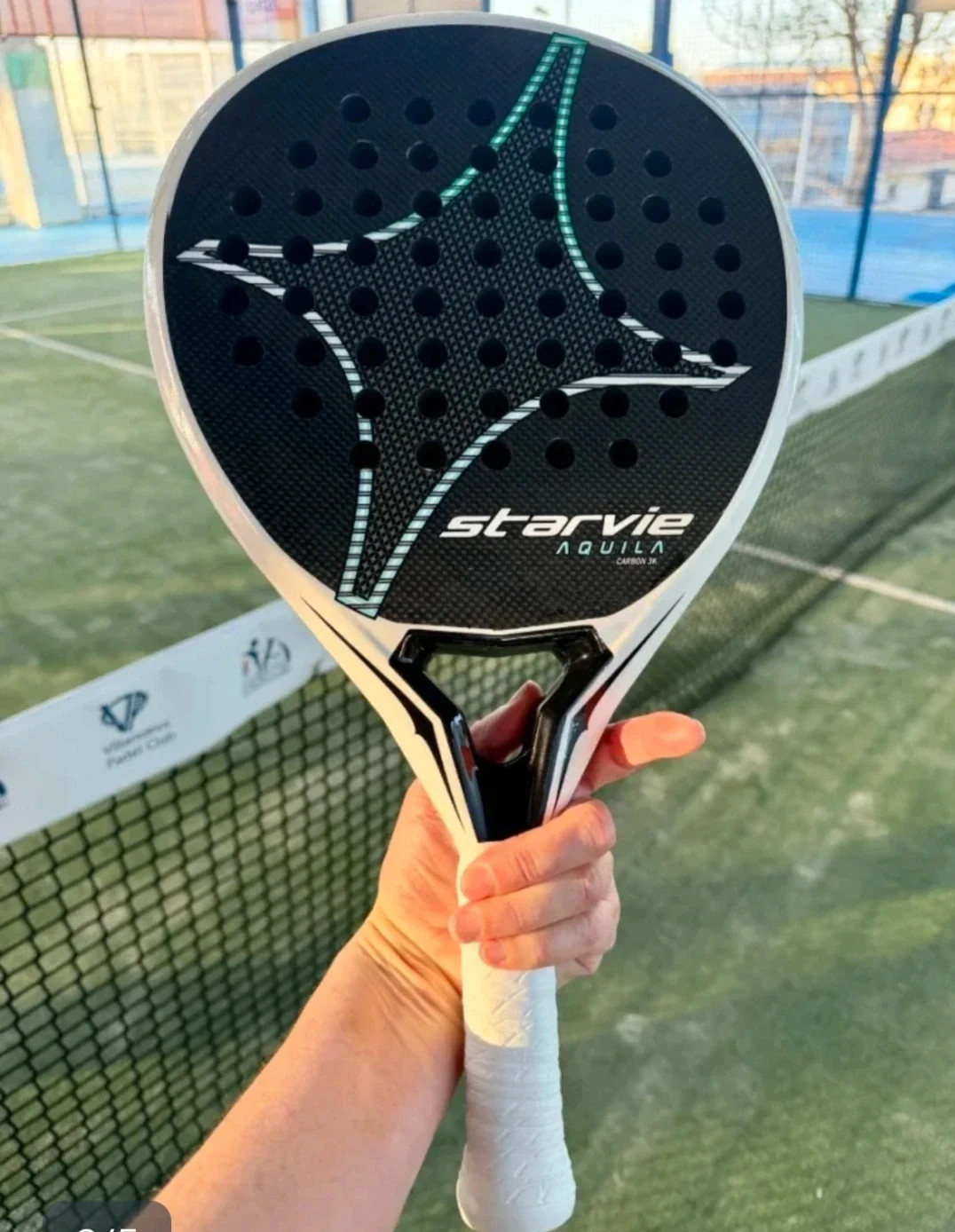Pala de pádel Starvie Aquila Carbon 3K 🌈 – STAR VIE 2