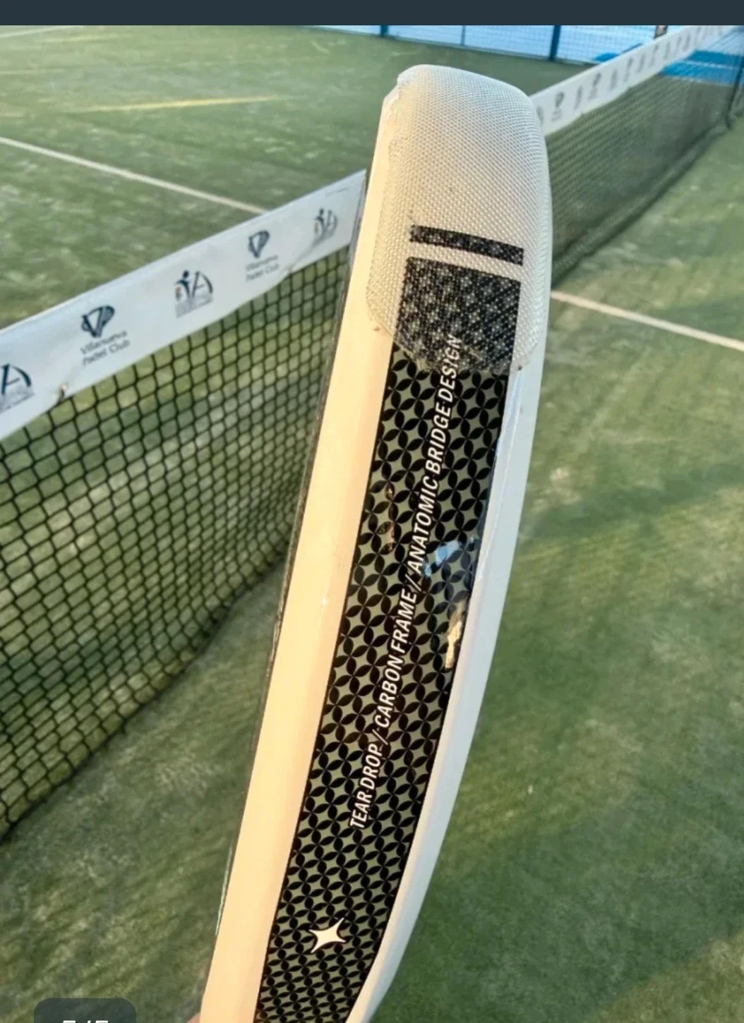Pala de pádel Starvie Aquila Carbon 3K 🌈 – STAR VIE 4