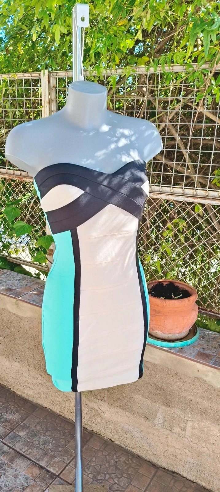 Vestido ajustado estilo bandage 🌈 – SuiteBlanco – taille S / 36 / 8 2