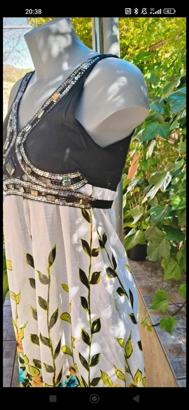 Vestido de Fiesta Corto N&B Vogue – Estilo Imperio 🌈 – N&B Vogue Paris – taille M / 38 / 10 5