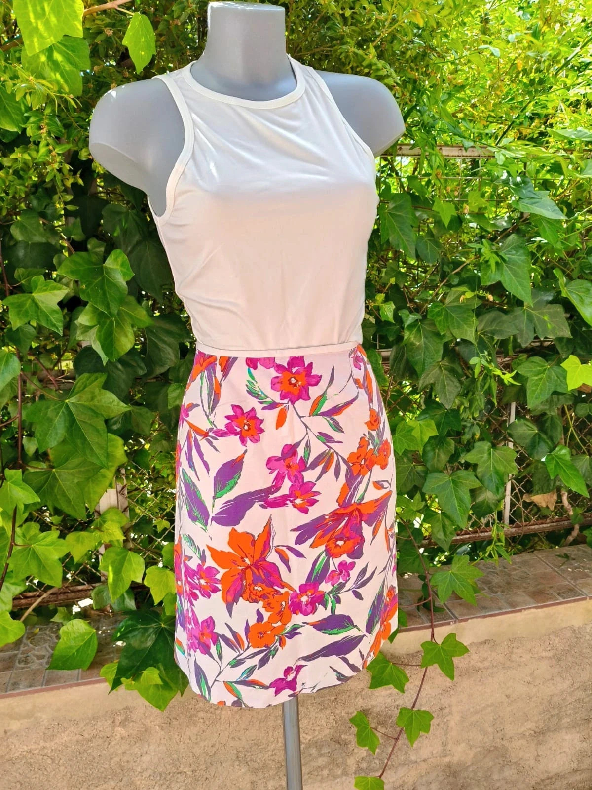 Falda Recta Floral - Zendra El Corte Inglés (Talla 42) 🌈 – Zendra – taille XL / 42 / 14 4