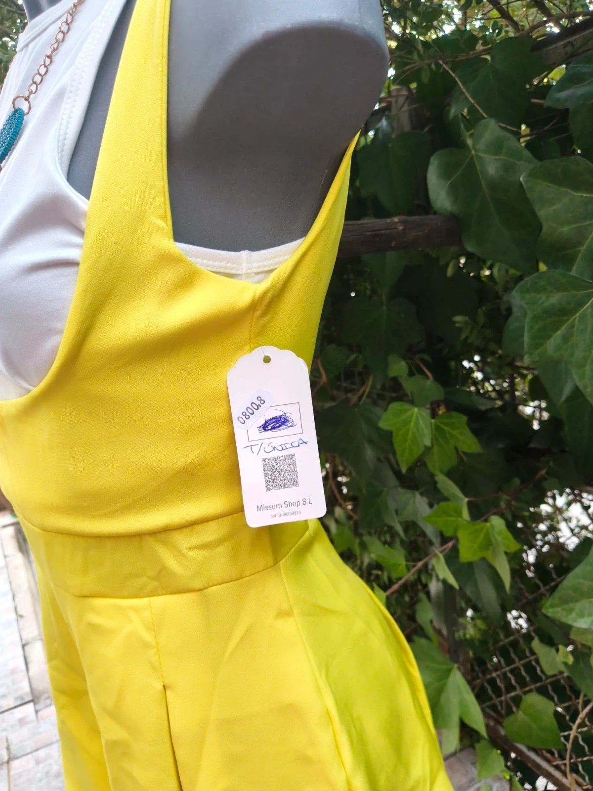 Mono Corto Amarillo con Vuelo 🌈 – La Boutique – taille Taille unique 5