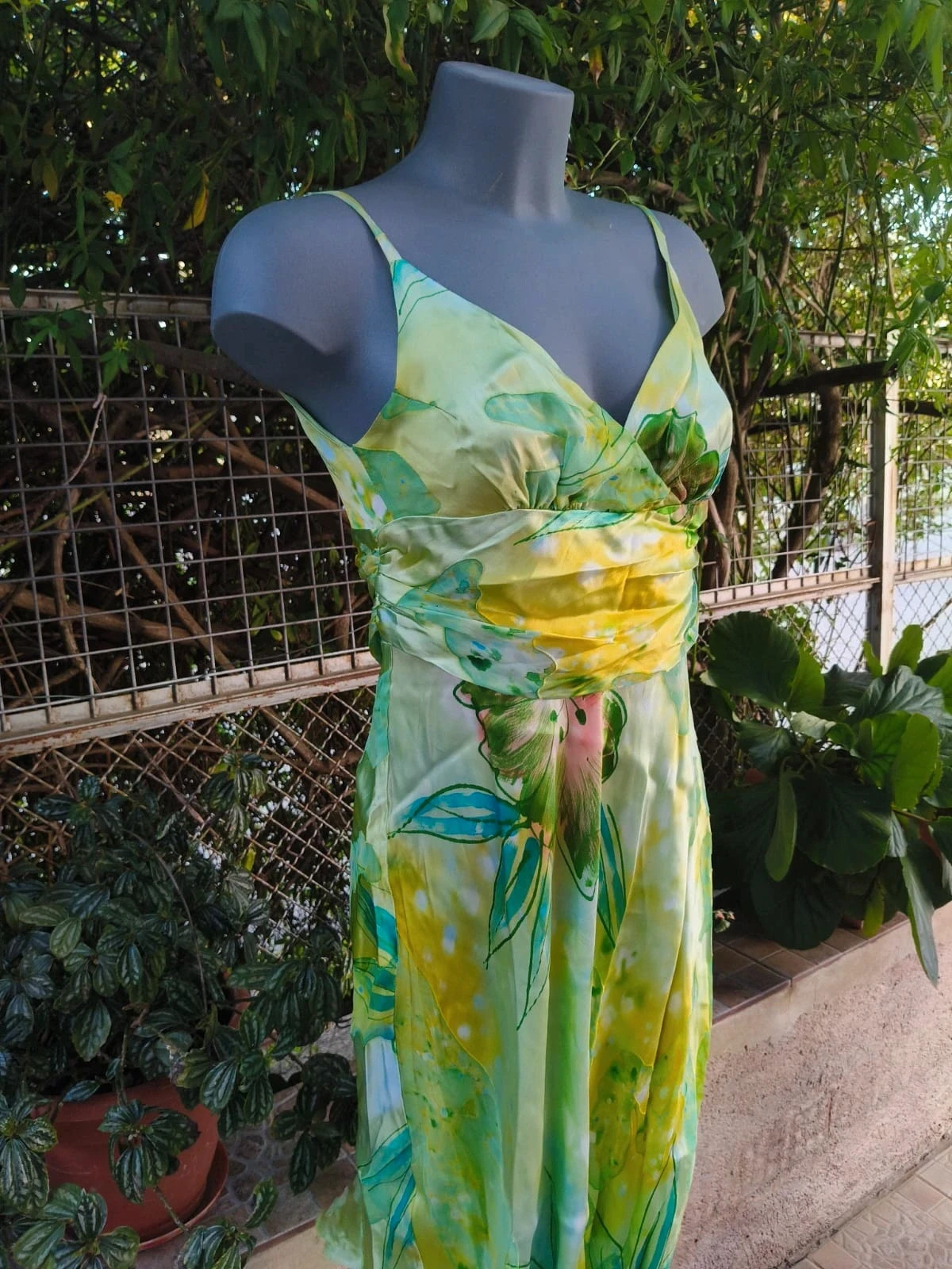Vestido de Seda Paloma Suárez (Madrid) - Talla 42 🌈 – paloma suarez – taille XL / 42 / 14 4