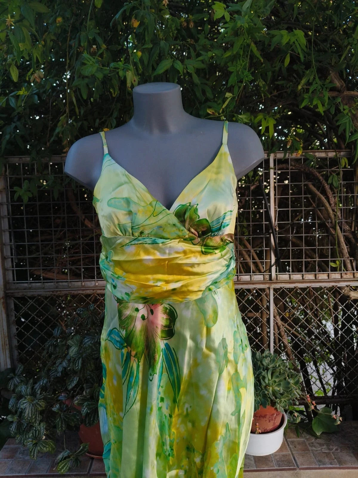 Vestido de Seda Paloma Suárez (Madrid) - Talla 42 🌈 – paloma suarez – taille XL / 42 / 14 2