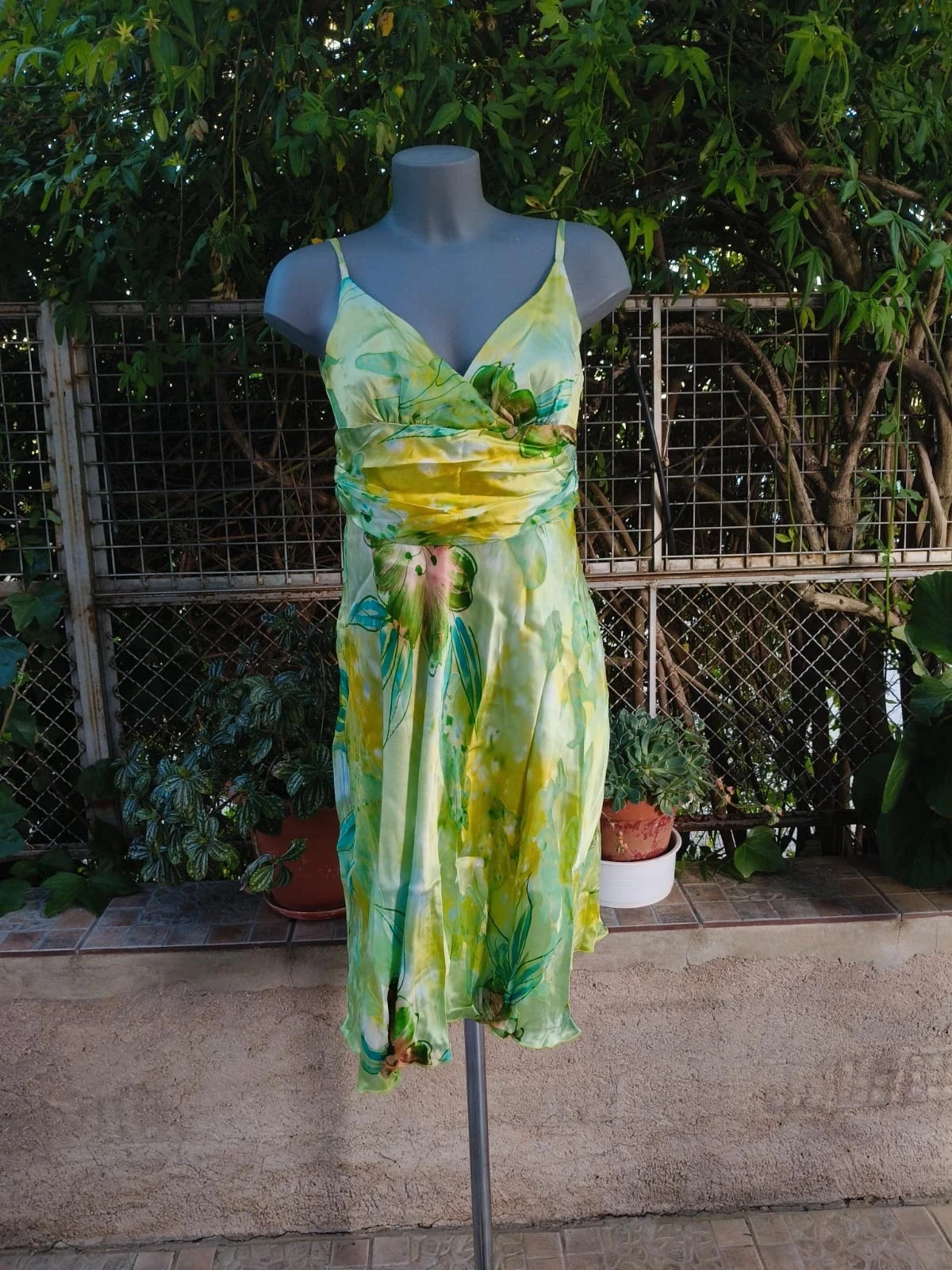 Vestido de Seda Paloma Suárez (Madrid) - Talla 42 🌈 – paloma suarez – taille XL / 42 / 14