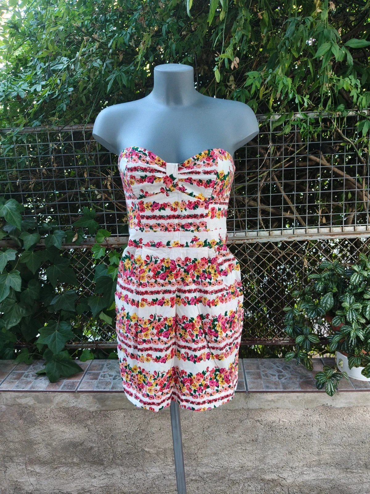 Vestido corto palabra de honor Pepe Jeans 🌈