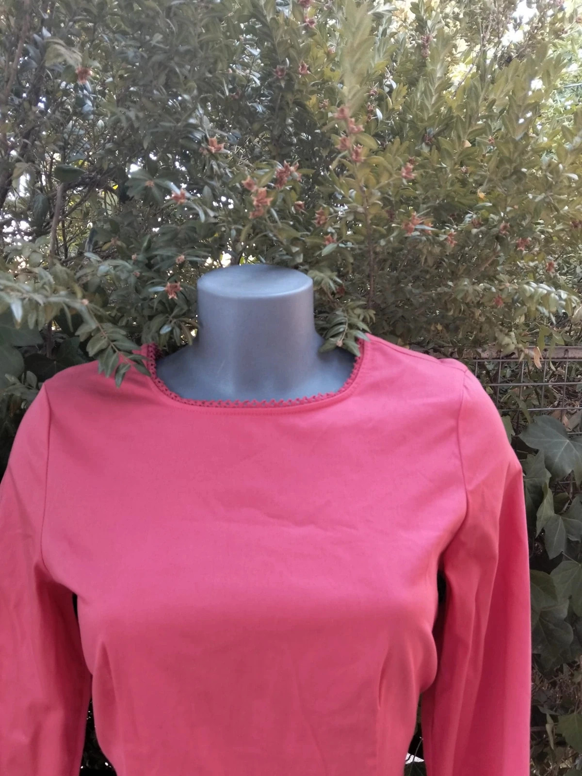 Vestido coral R Edition midi con espalda descubierta 🌈 – R Edition – taille M / 38 / 10 5