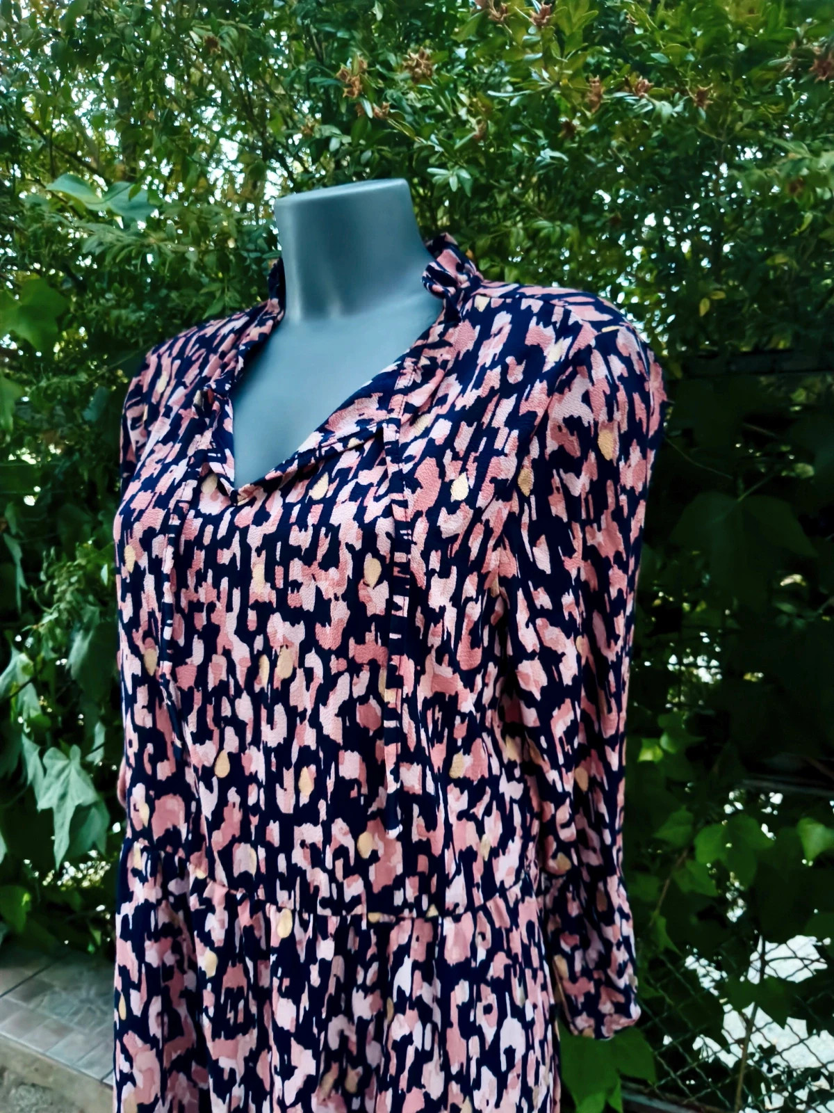 Vestido corto estampado leopardo talla L 🌈 – Boutique Bohéme – taille L / 40 / 12 4