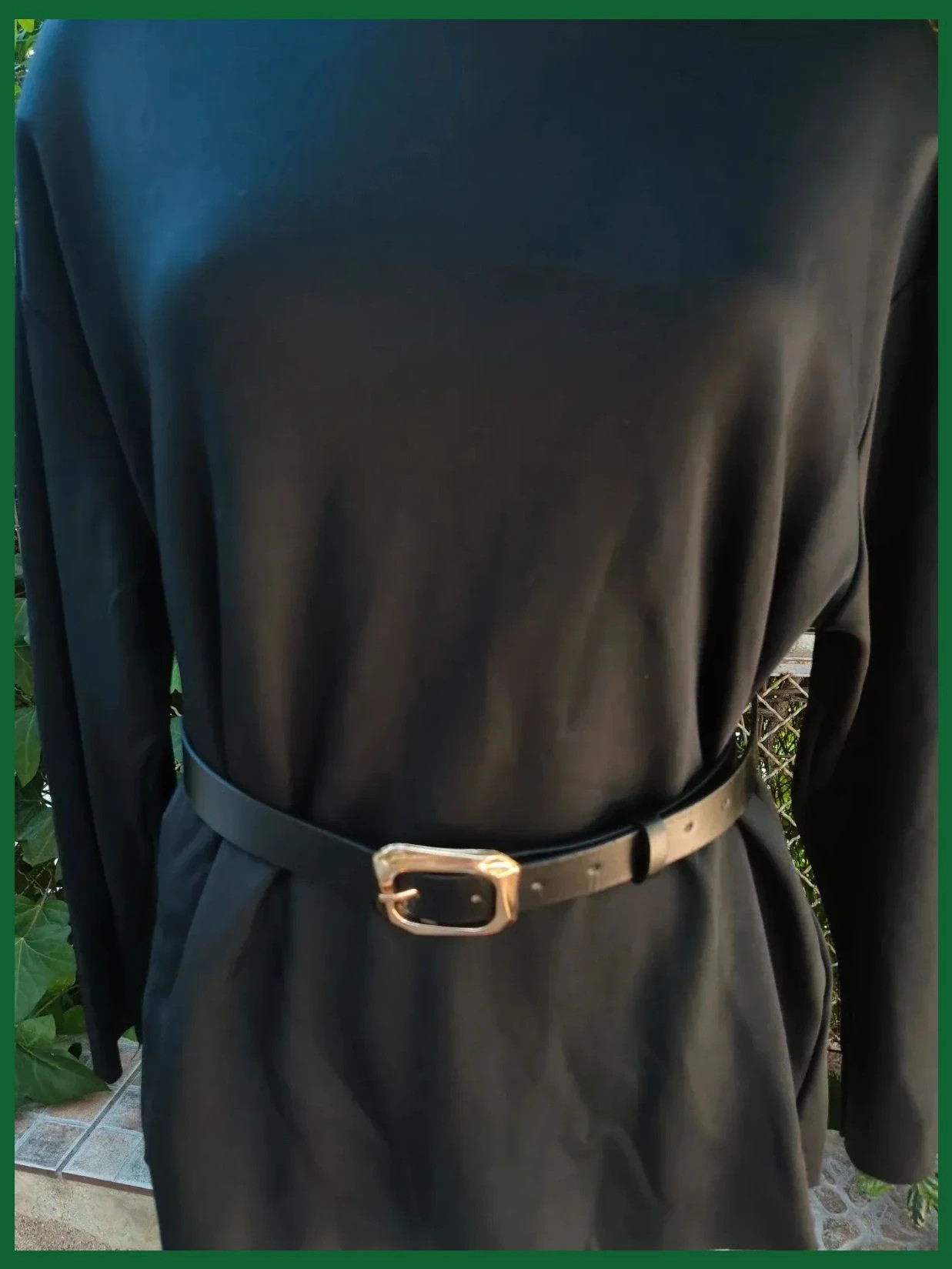 Blusa negra Zara S manga larga cuello redondo 🖤 – Zara – taille S / 36 / 8 4