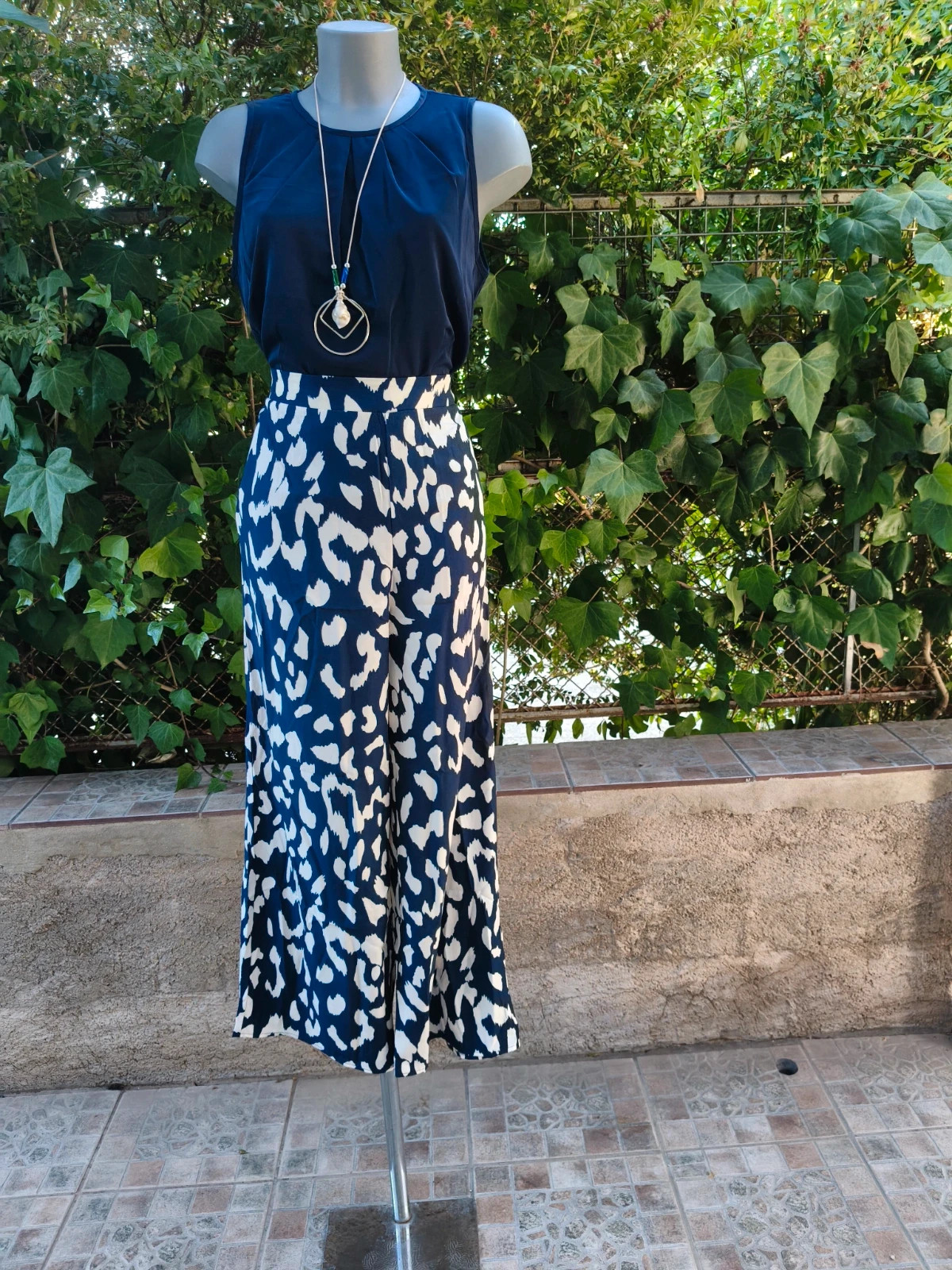 Conjunto dos piezas azul marino talla M 🌈 – Boutique Bohéme – taille M / 38 / 10 2