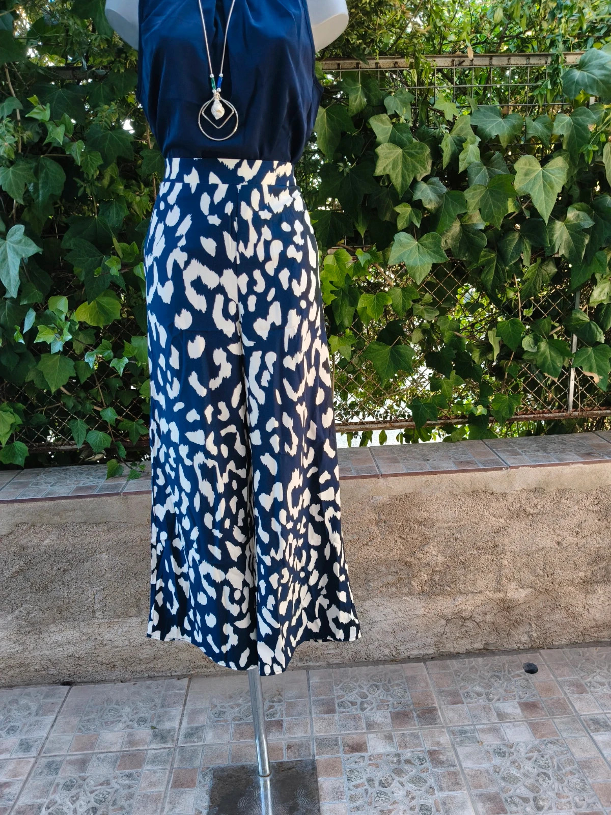 Conjunto dos piezas azul marino talla M 🌈 – Boutique Bohéme – taille M / 38 / 10 4