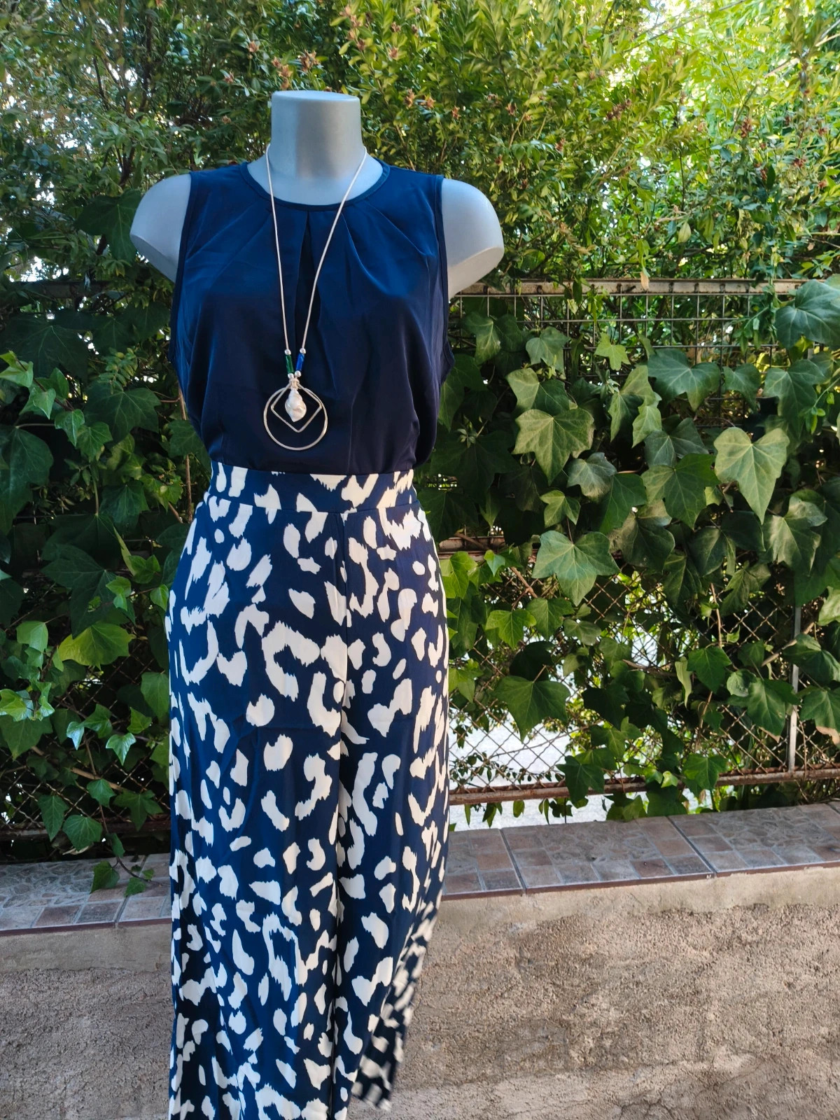 Conjunto dos piezas azul marino talla M 🌈