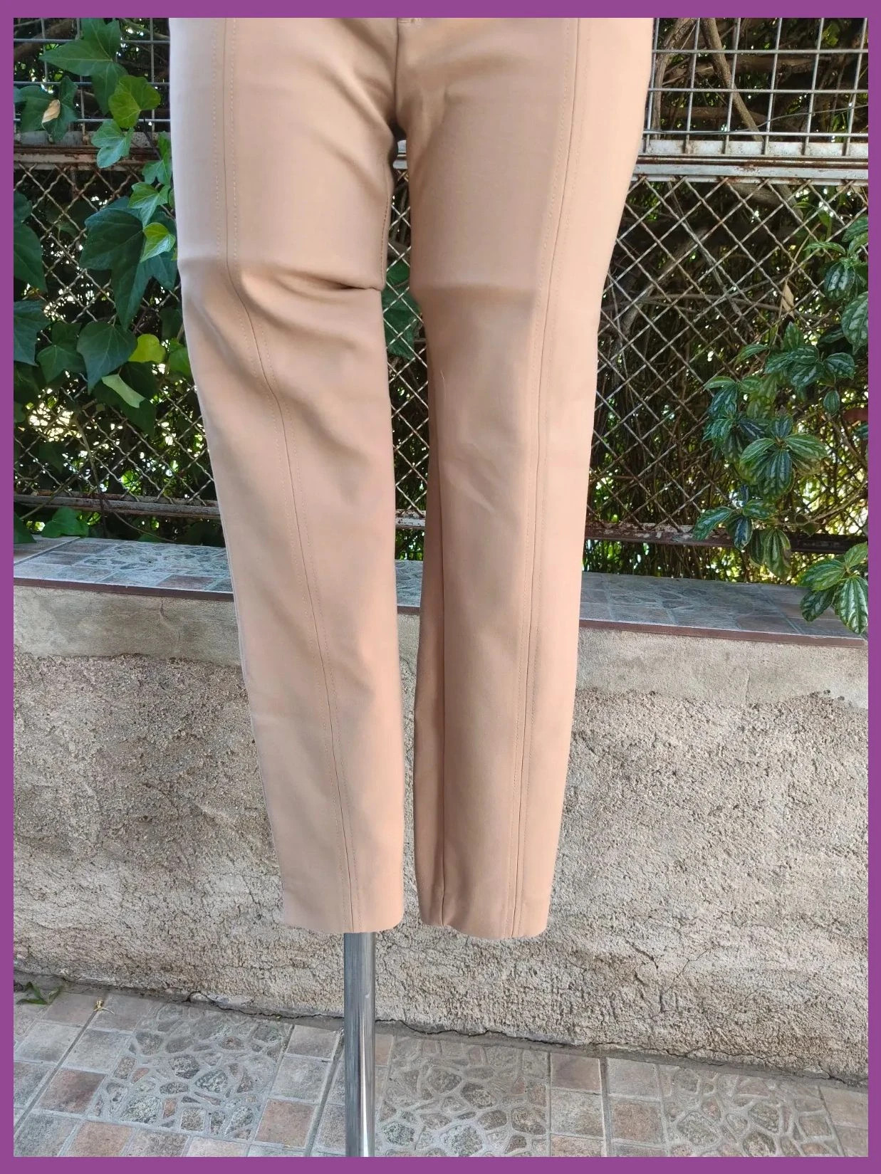 Pantalón de vestir Zara beige M 🌈 – Zara – taille M / 38 / 10 4