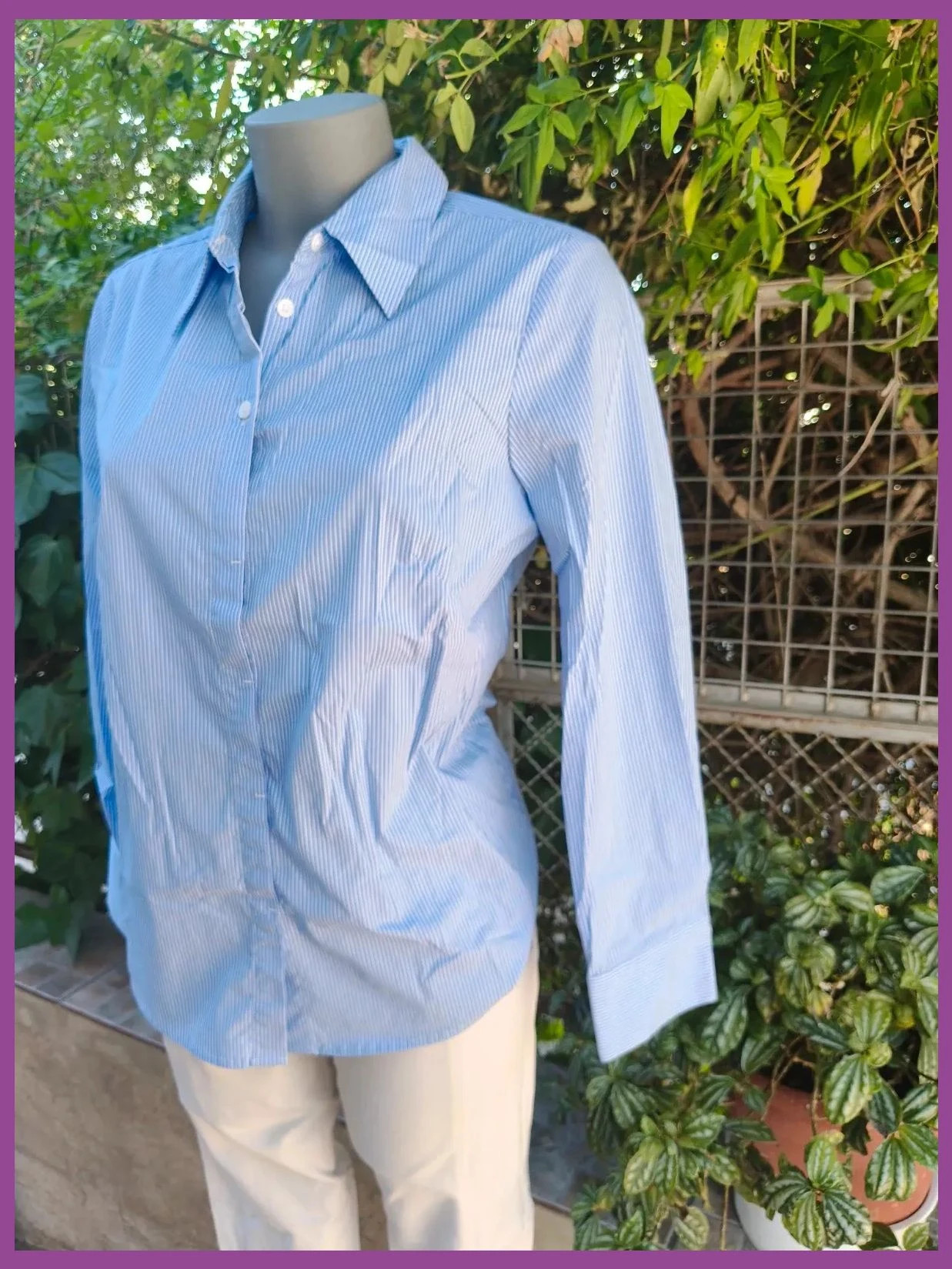 Camisa de rayas Sfera L 🌈 – Sfera – taille L / 40 / 12 3
