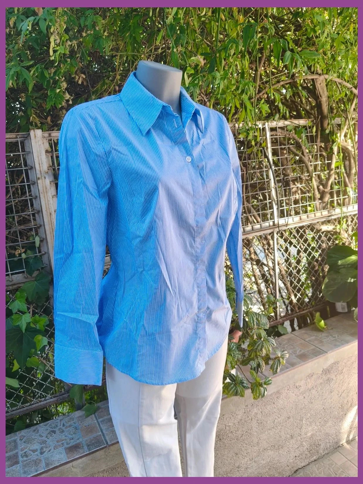 Camisa de rayas Sfera L 🌈 – Sfera – taille L / 40 / 12 2