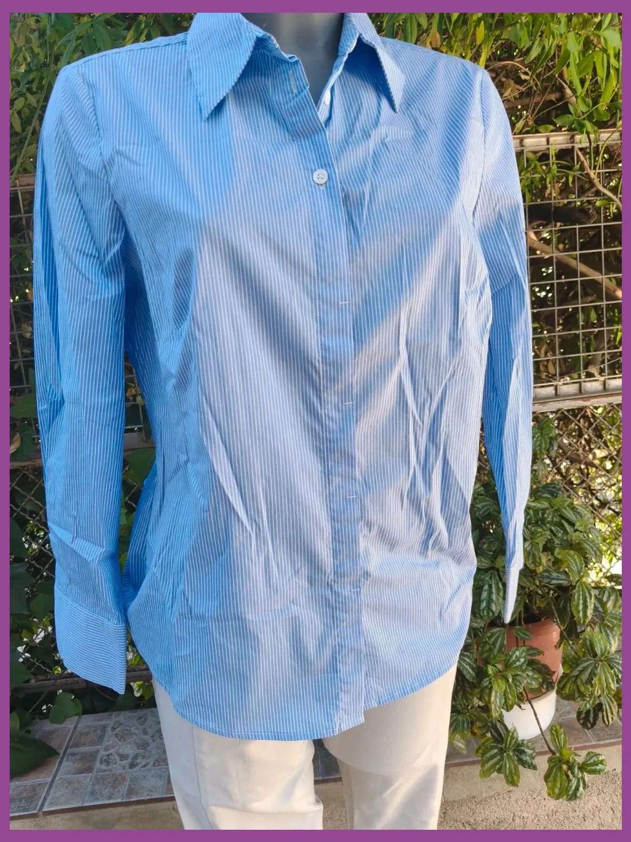 Camisa de rayas Sfera L 🌈 – Sfera – taille L / 40 / 12 4