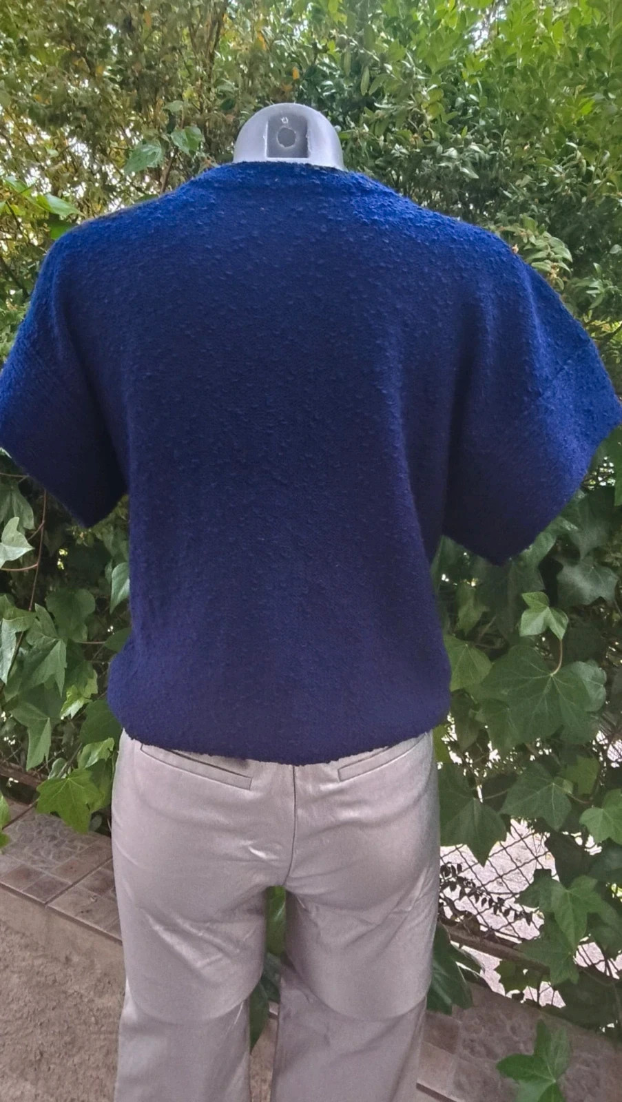 Jersey Vintage Estilo Navy - Azul Eléctrico - Detalles Bordados 🌈 – Vintage Boutique – taille Taille unique 5