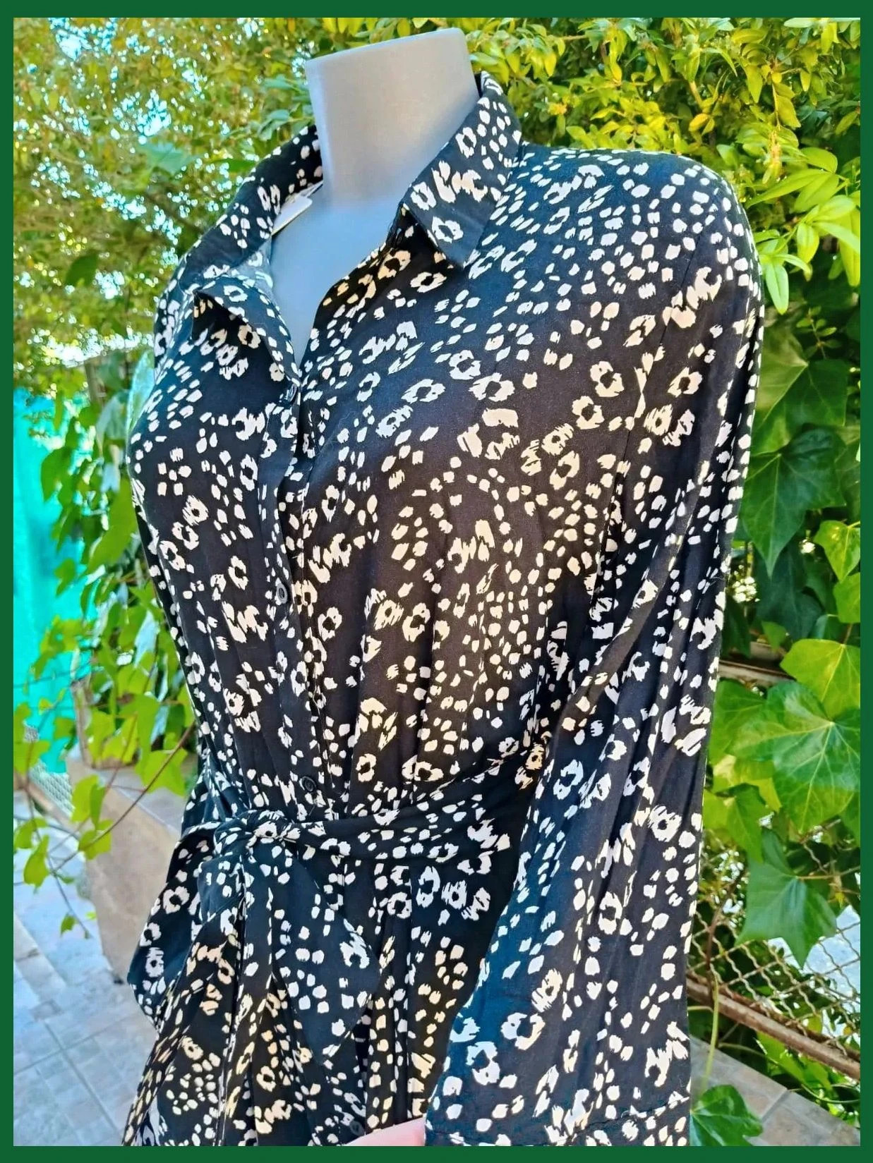Vestido Camisero Estampado Animal Print - Talla M (T2) 🖤 – christy – taille M / 38 / 10 5