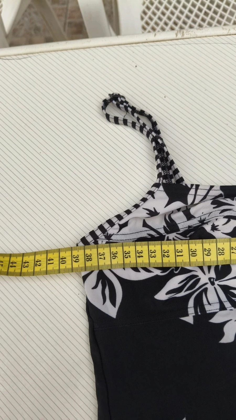Bañador Tribord Negro con Estampado Floral - Talla M 🌈 – Tribord – taille M / 38 / 10 5