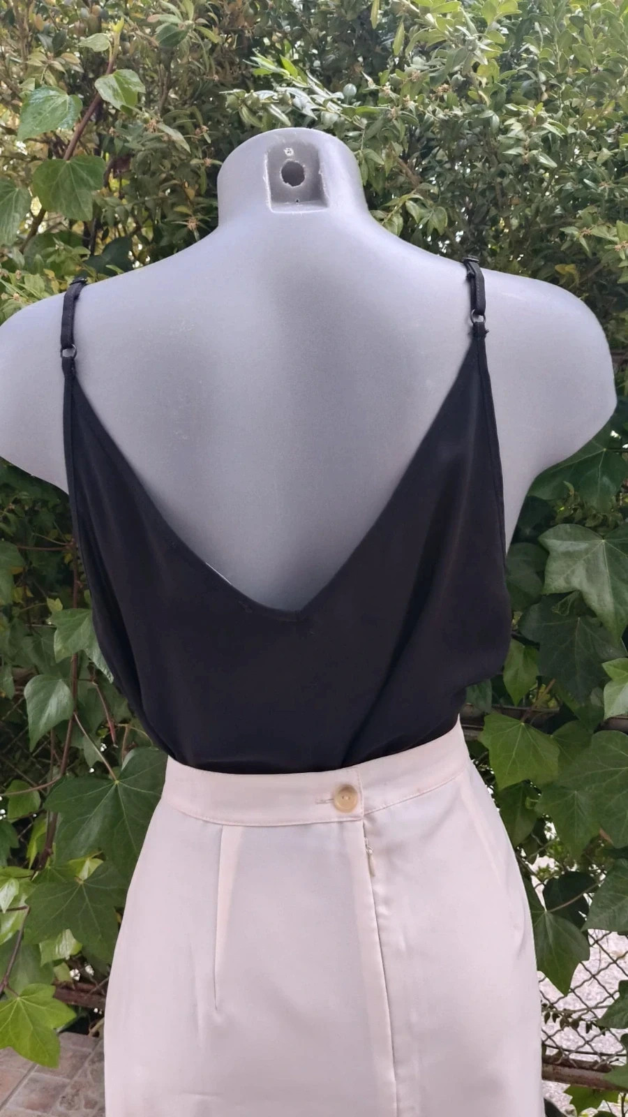 Top lencero negro Primark - Talla 42 (L) - Efecto Satén 🌈 – Primark – taille XL / 42 / 14 5