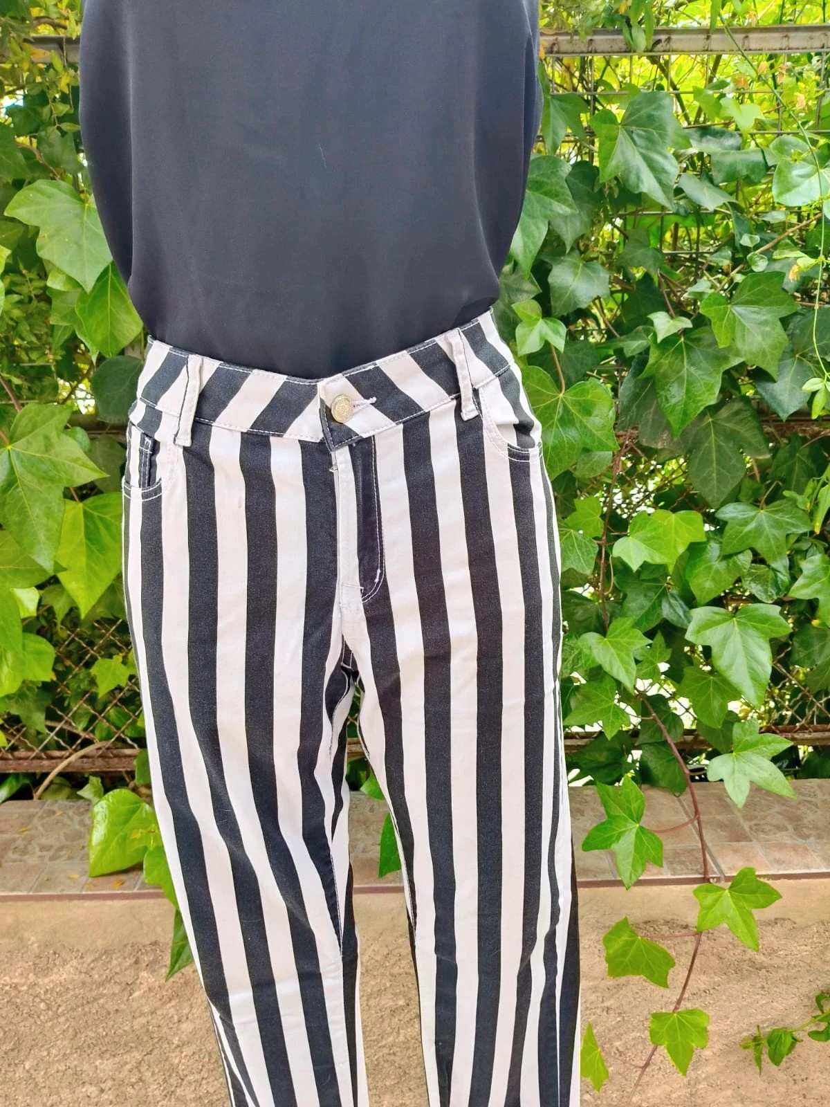 Pantalón de Rayas Pedro del Hierro Sport 🌈 – Pedro del Hierro – taille L / 40 / 12 3