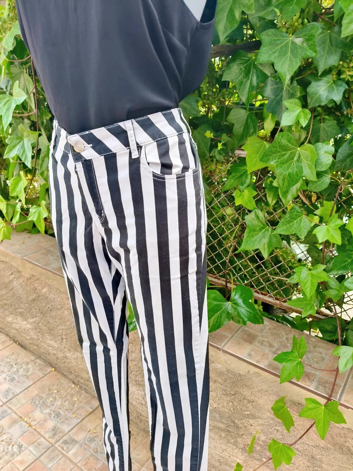 Pantalón de Rayas Pedro del Hierro Sport 🌈 – Pedro del Hierro – taille L / 40 / 12 5