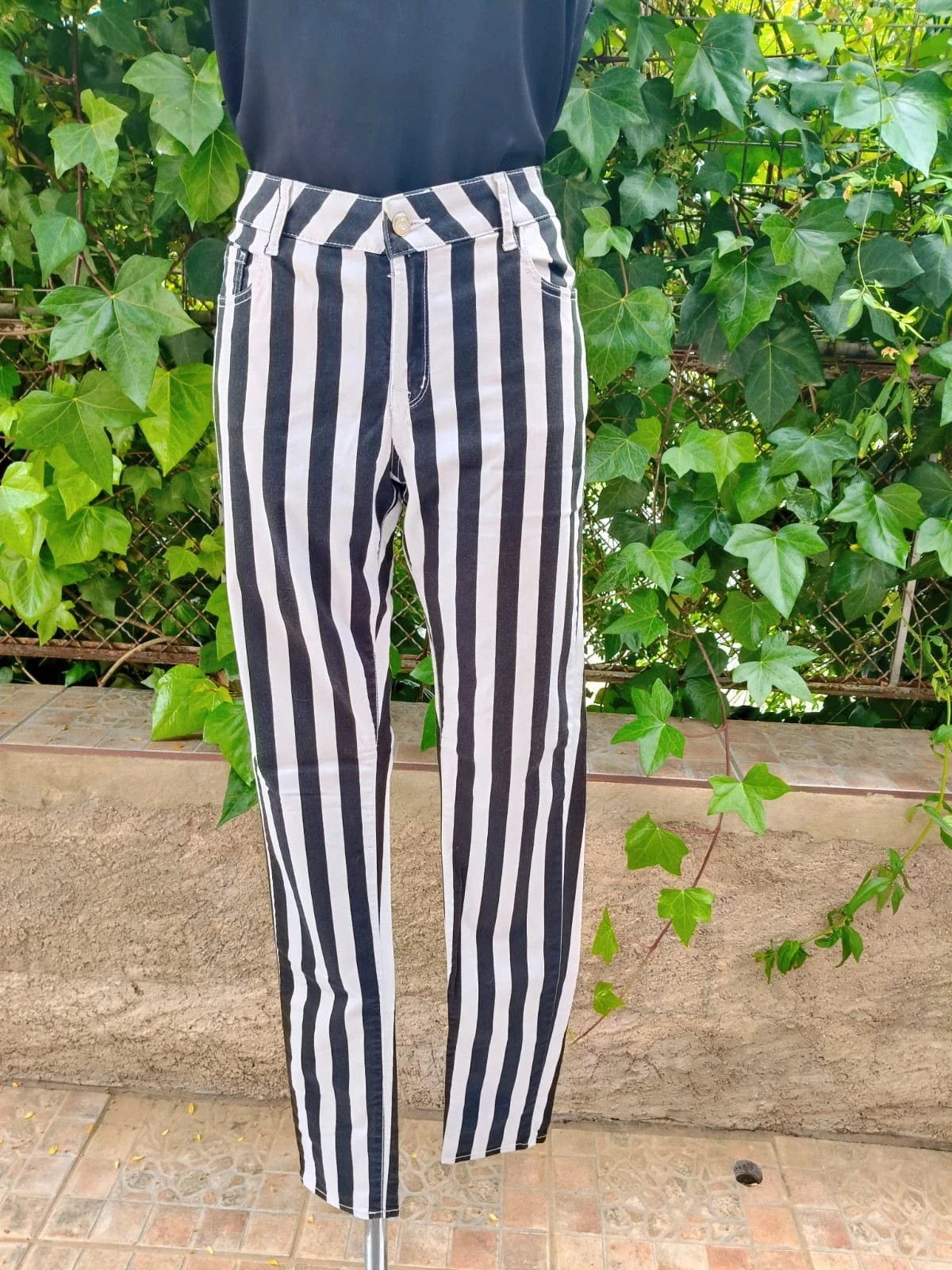 Pantalón de Rayas Pedro del Hierro Sport 🌈 – Pedro del Hierro – taille L / 40 / 12 4