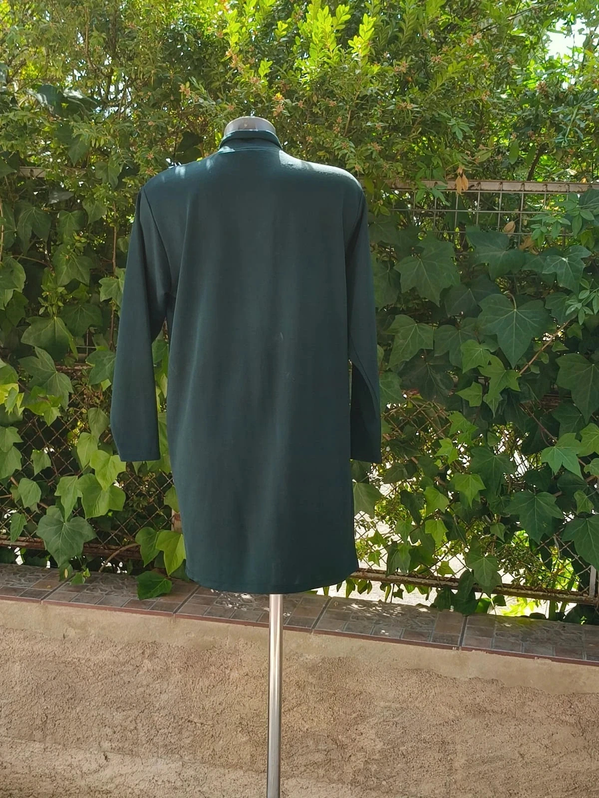 Vestido corto verde botella con bordados - Zara 🌈 – Zara – taille S / 36 / 8 5