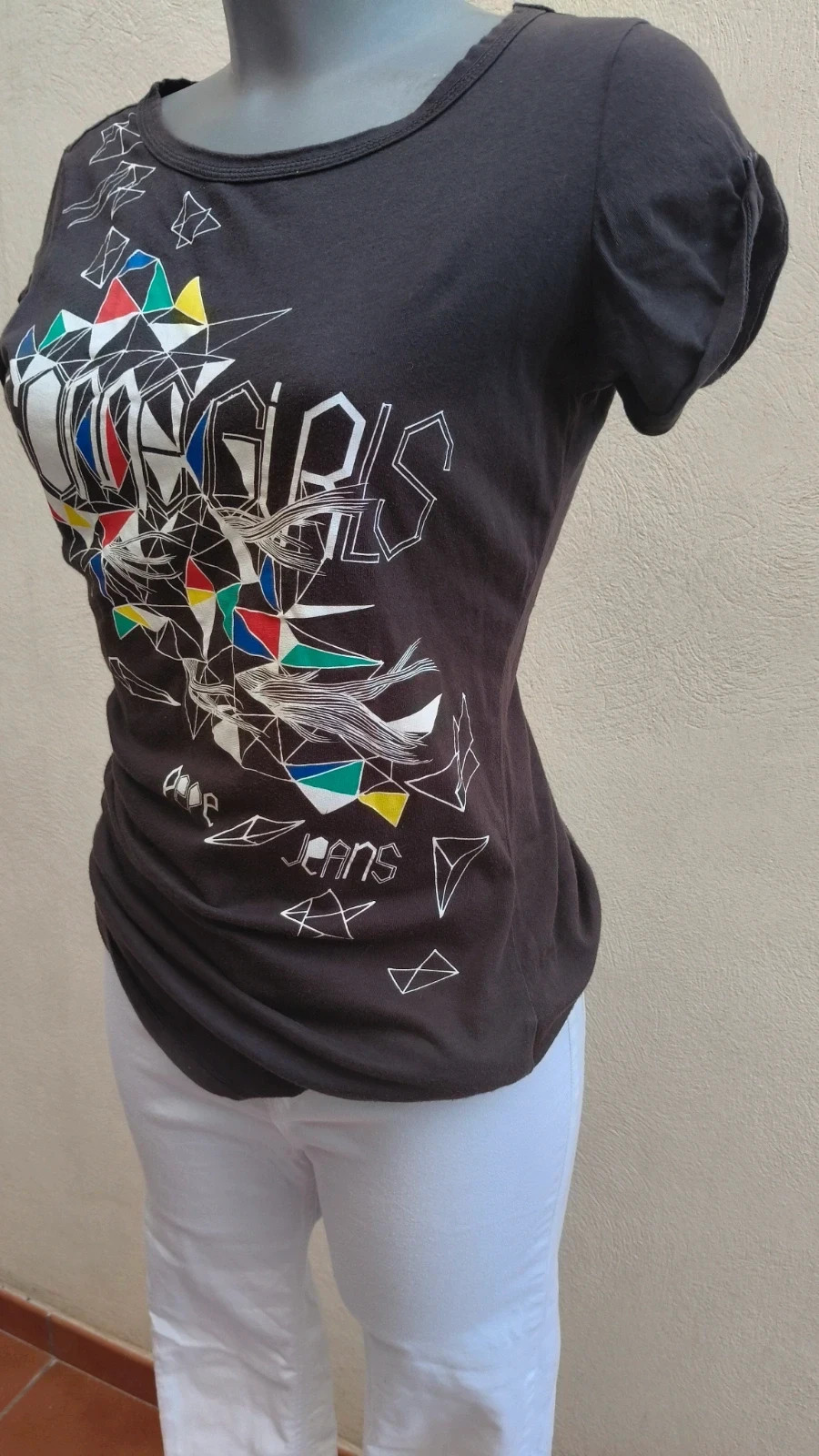 Camiseta Pepe Jeans "Some Girls" - Estilo Retro/Gráfico 🌈 – Pepe Jeans – taille S / 36 / 8 3